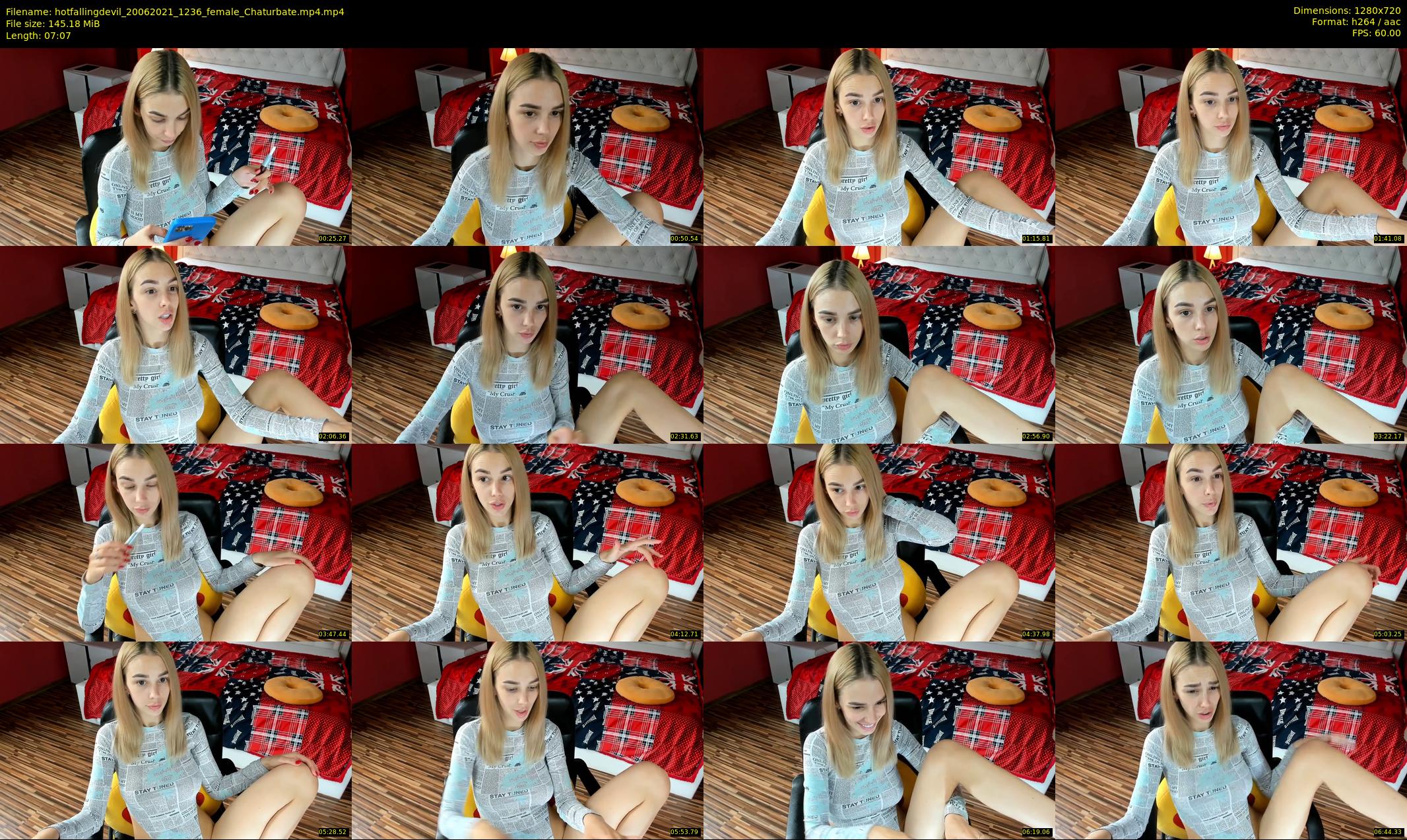 hotfallingdevil — 8 minute Chaturbate female cam show recording, 720p, Jun 20, 2021