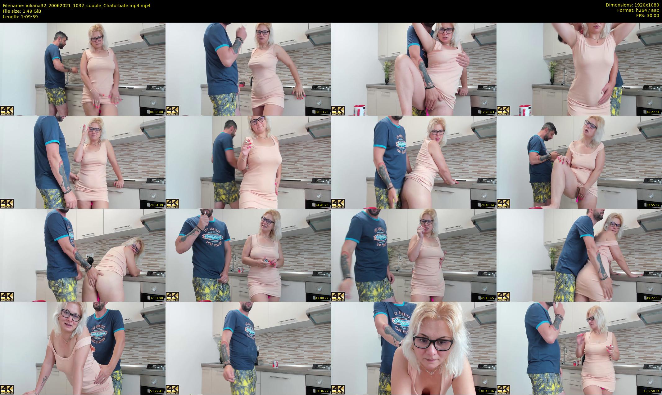 iuliana32 — 70 minute Chaturbate couple cam show recording, 1080p, Jun 20, 2021
