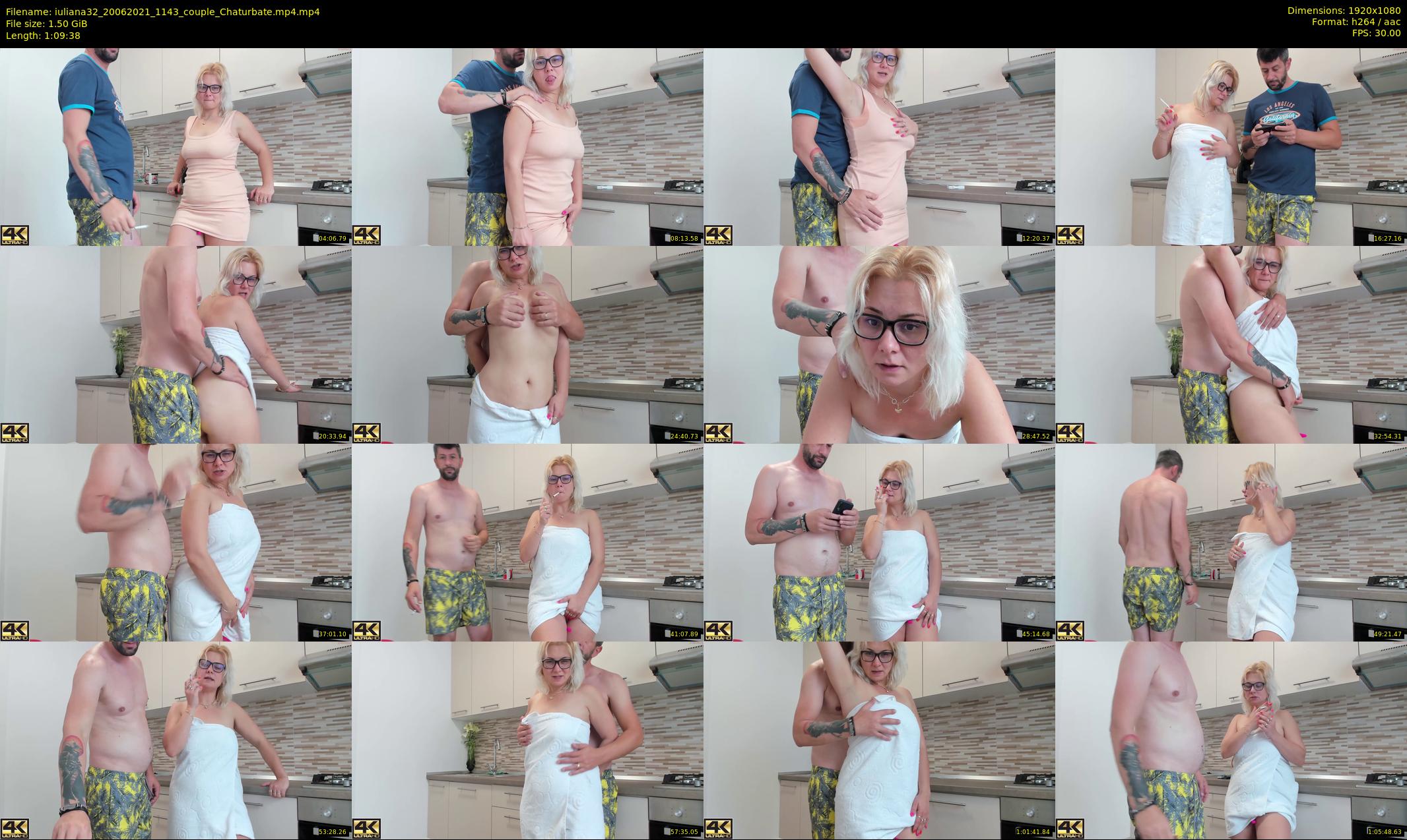 iuliana32 — 70 minute Chaturbate couple cam show recording, 1080p, Jun 20, 2021