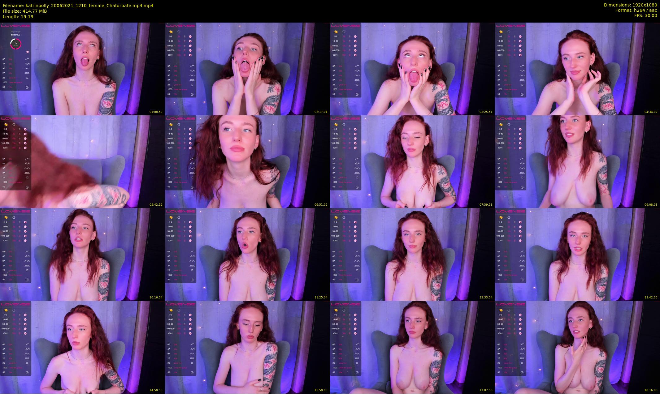 katrinpolly — 20 minute Chaturbate couple cam show recording, 1080p, Jun 20, 2021