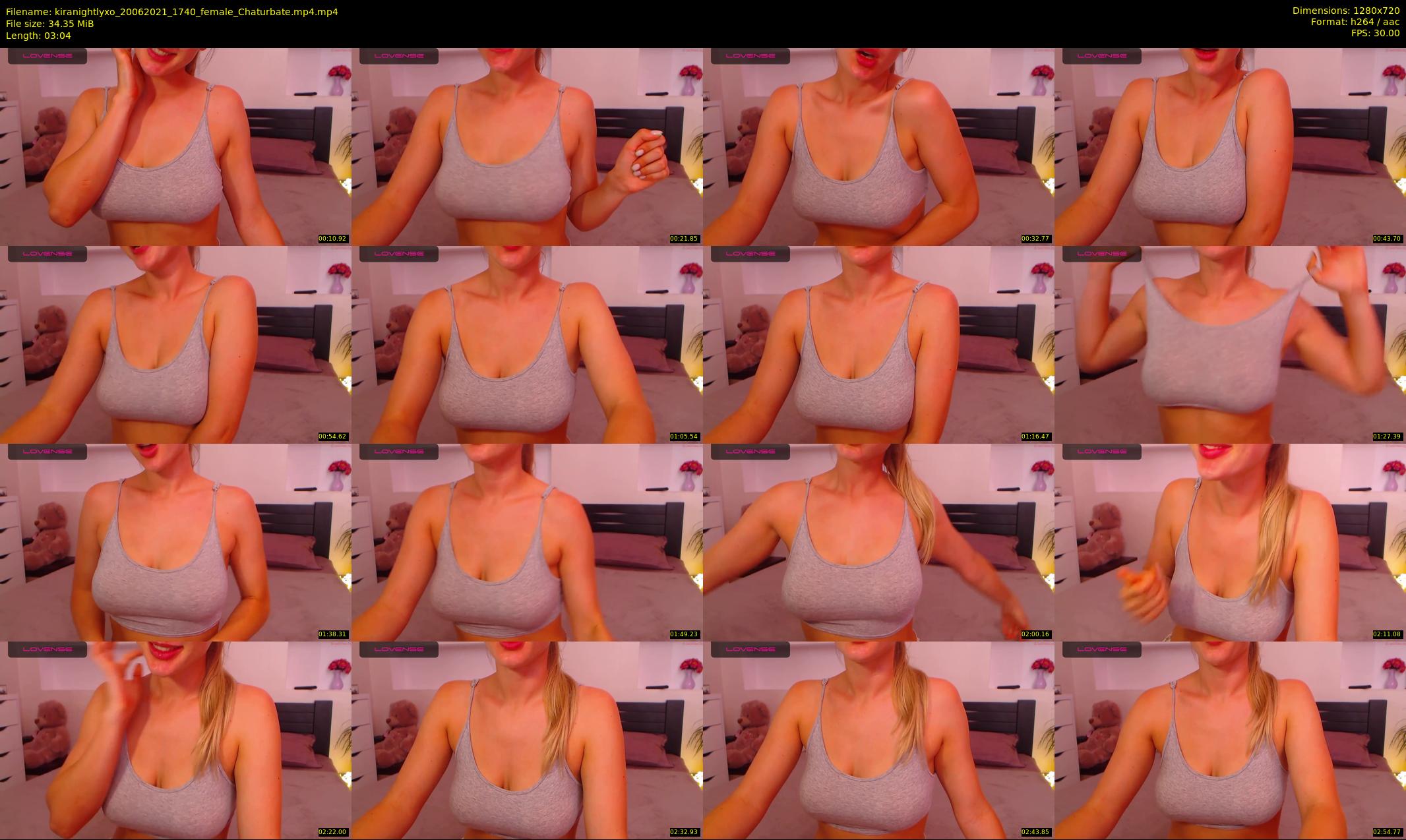 kiranightlyxo — 4 minute Chaturbate female cam show recording, 720p, Jun 20, 2021