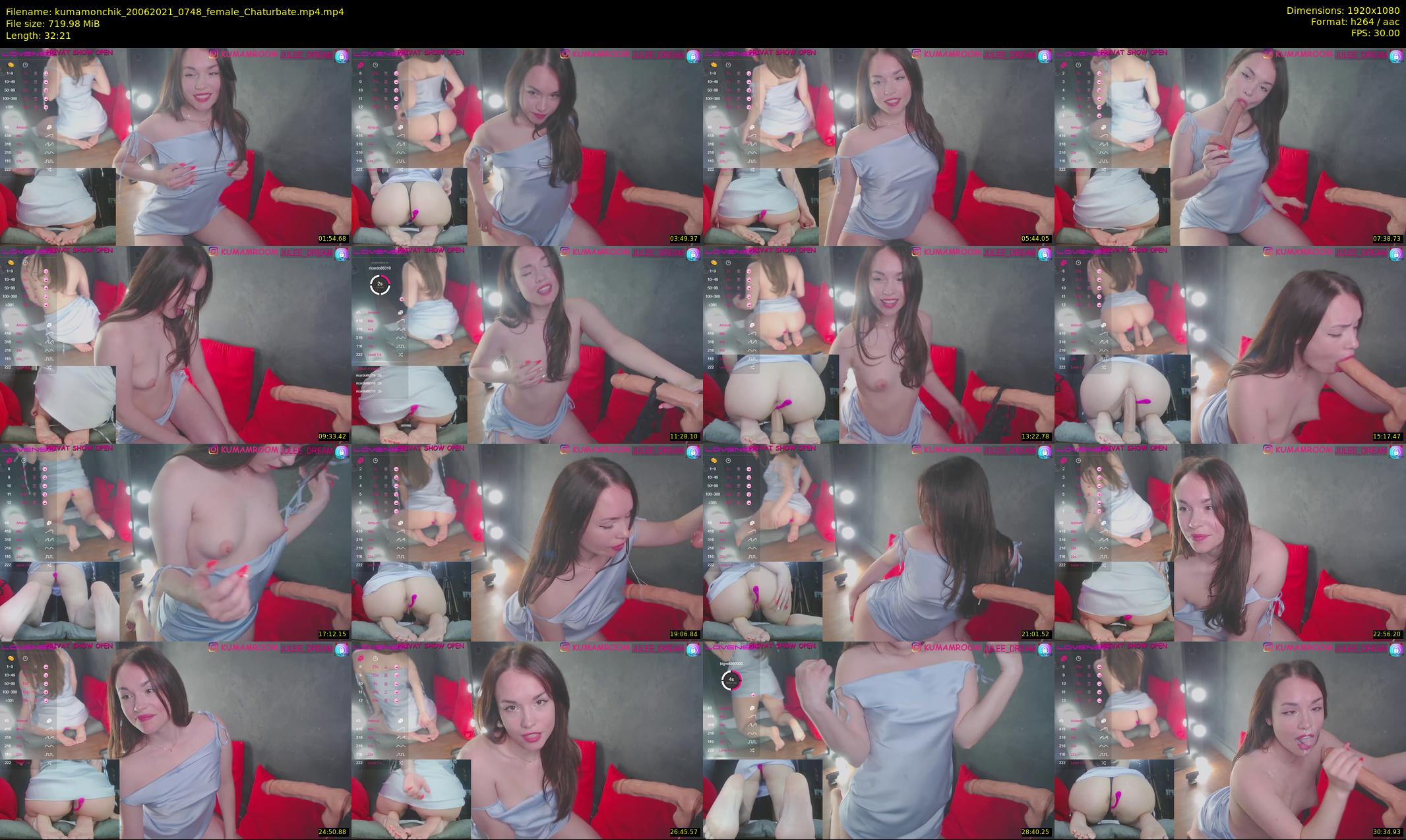 kumamonchik — 33 minute Chaturbate couple cam show recording, 1080p, Jun 20, 2021