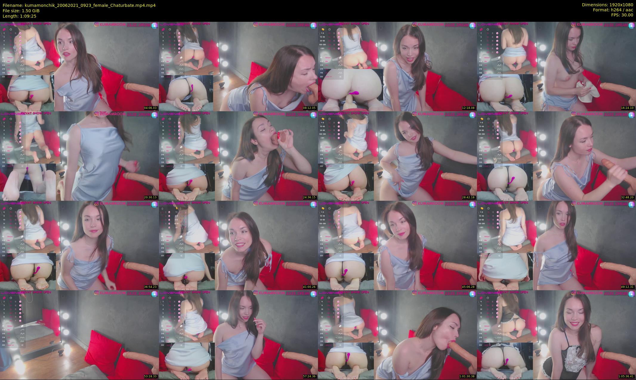 kumamonchik — 70 minute Chaturbate couple cam show recording, 1080p, Jun 20, 2021