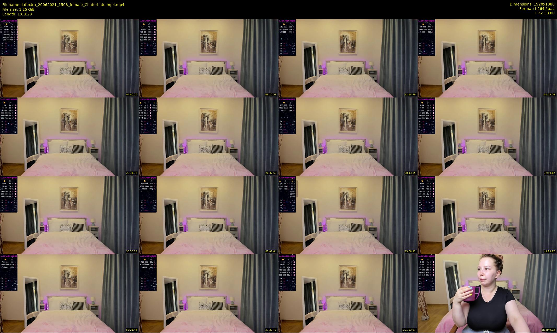 lafextra — 70 minute Chaturbate female cam show recording, 1080p, Jun 20, 2021
