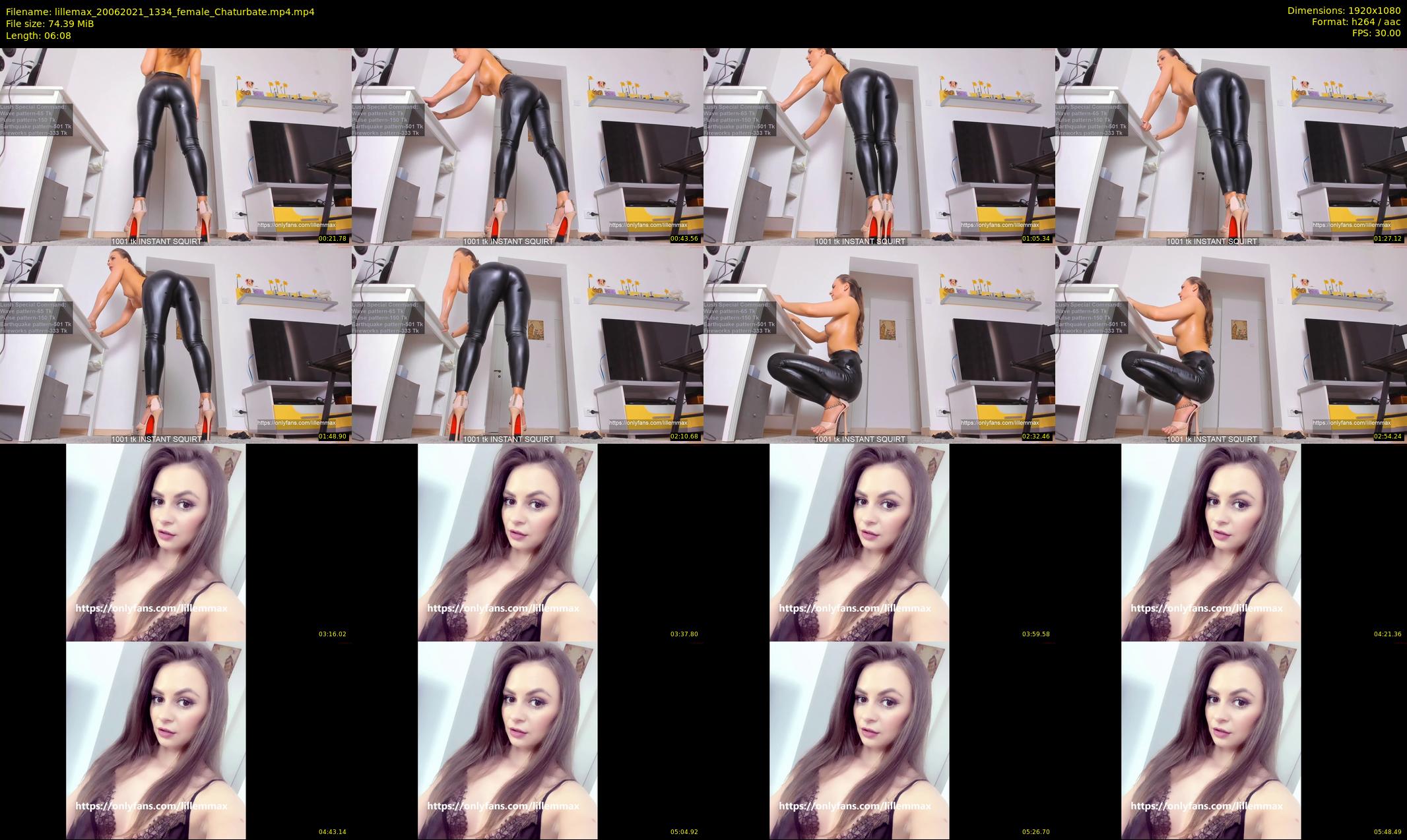 lillemax — 7 minute Chaturbate female cam show recording, 1080p, Jun 20, 2021