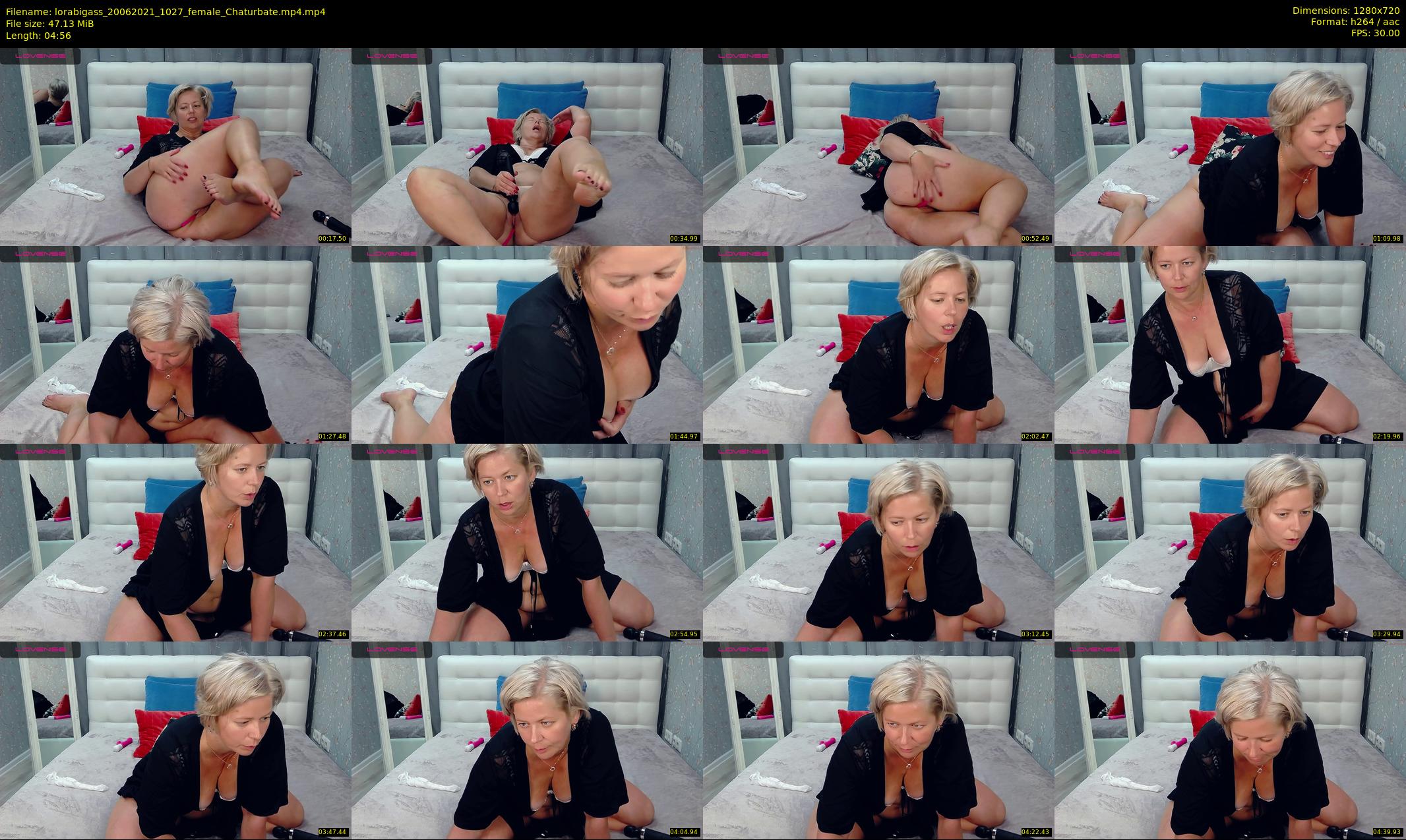lorabigass — 5 minute Chaturbate female cam show recording, 720p, Jun 20, 2021