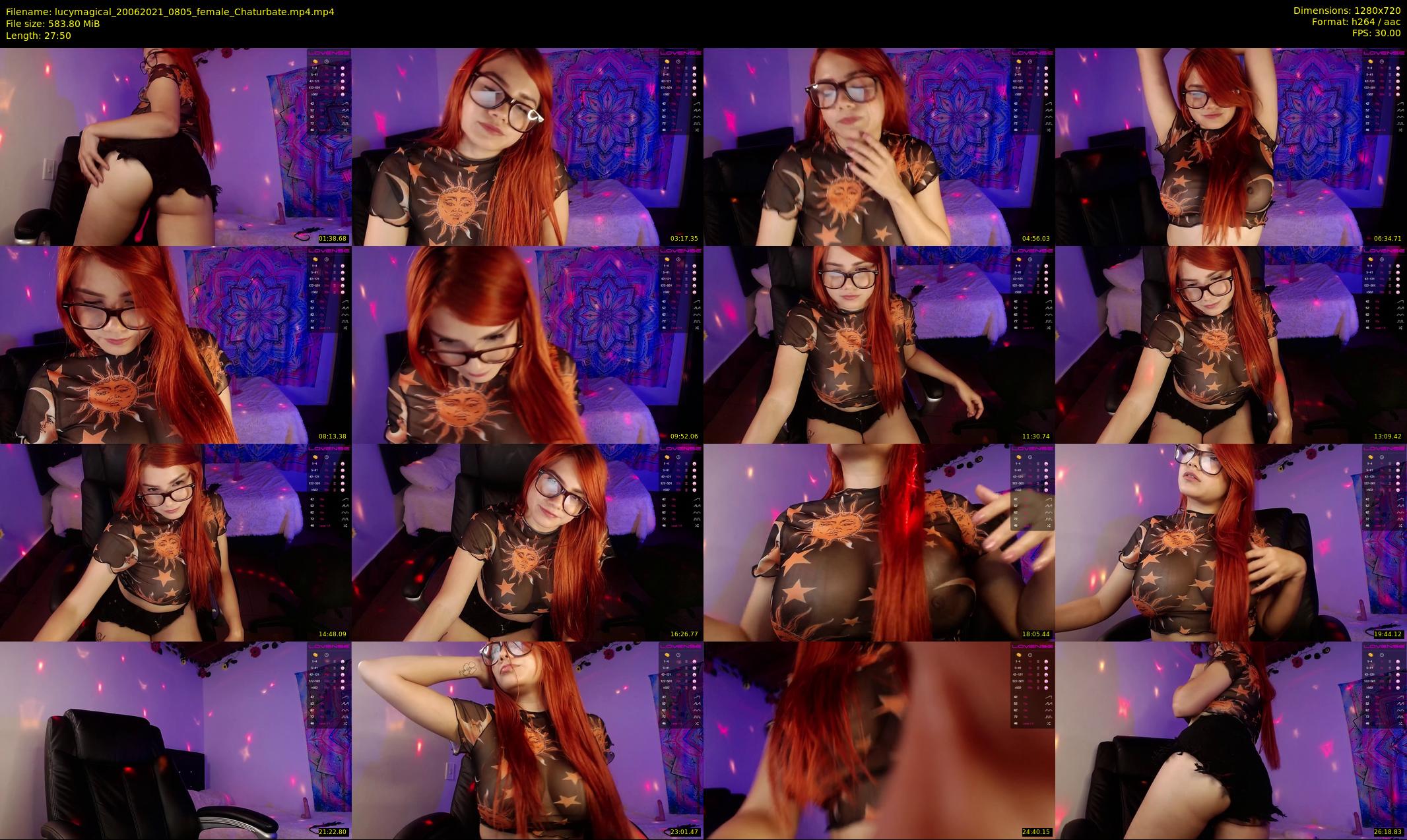 lucymagical — 28 minute Chaturbate female cam show recording, 720p, Jun 20, 2021