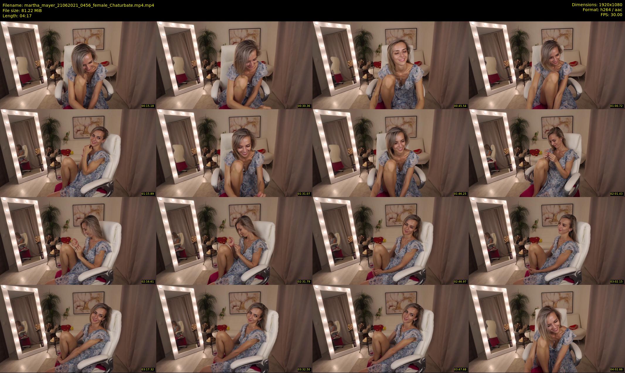 martha_mayer — 5 minute Chaturbate female cam show recording, 1080p, Jun 21, 2021