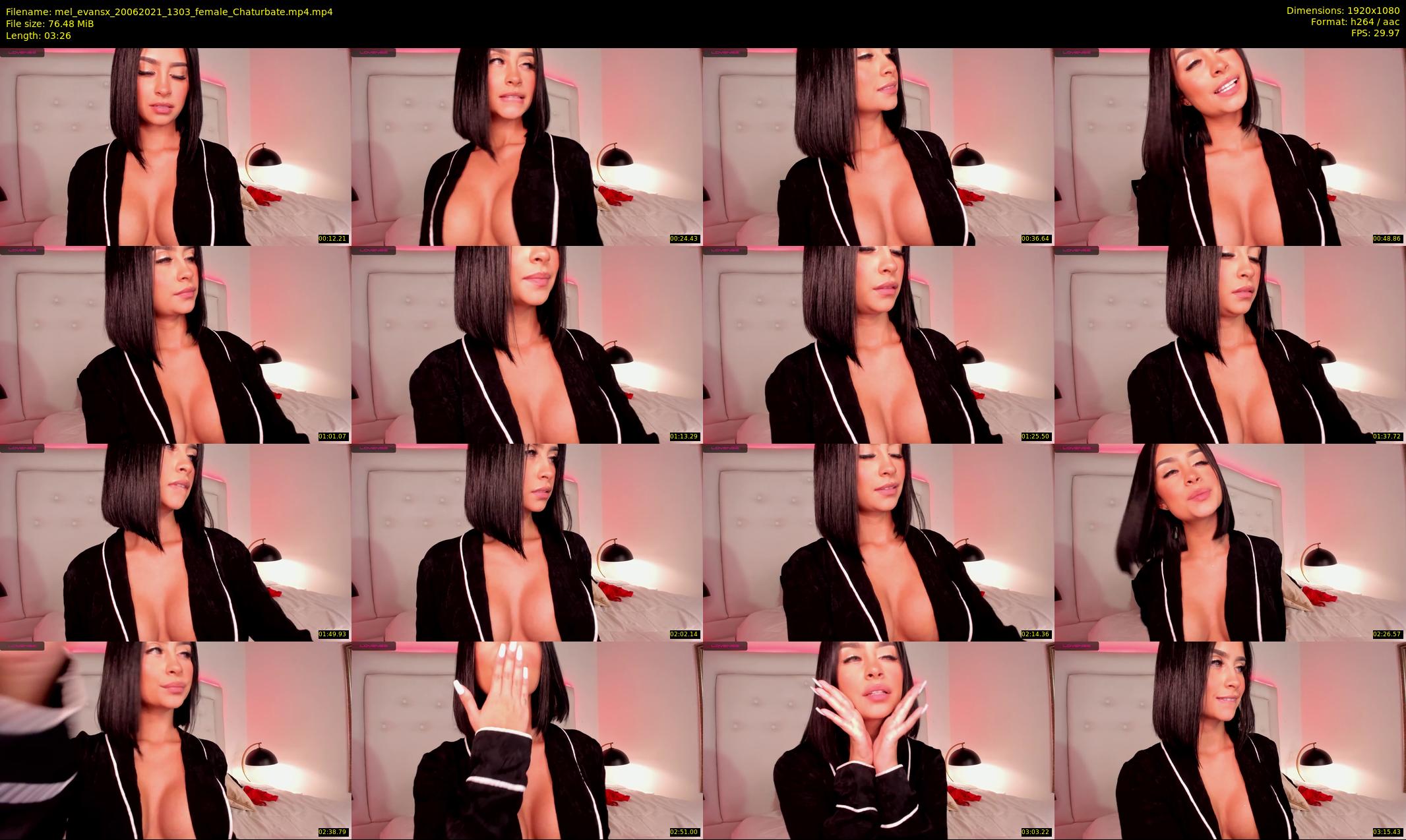 mel_evansx — 4 minute Chaturbate female cam show recording, 1080p, Jun 20, 2021