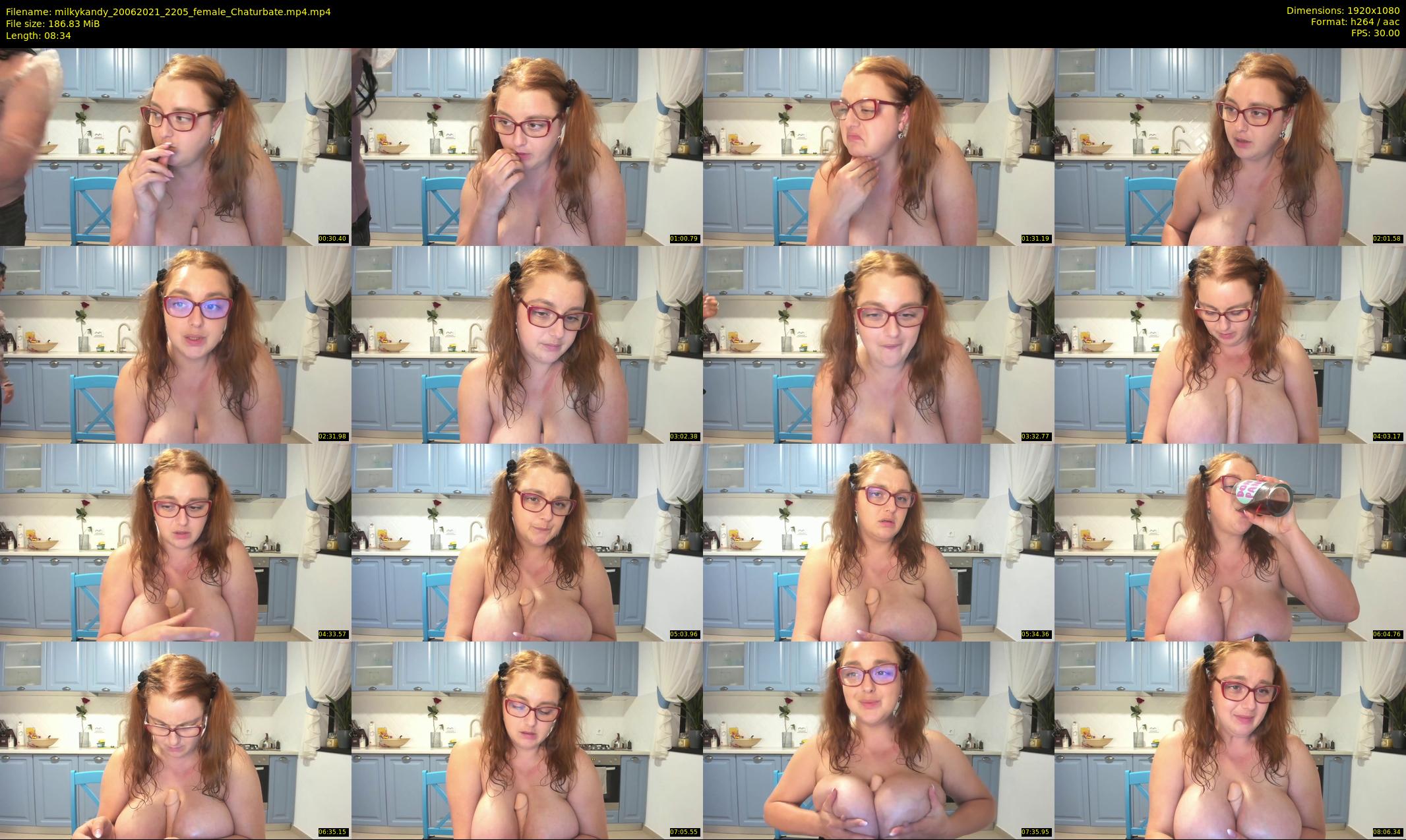 milkykandy — 9 minute Chaturbate female cam show recording, 1080p, Jun 20, 2021