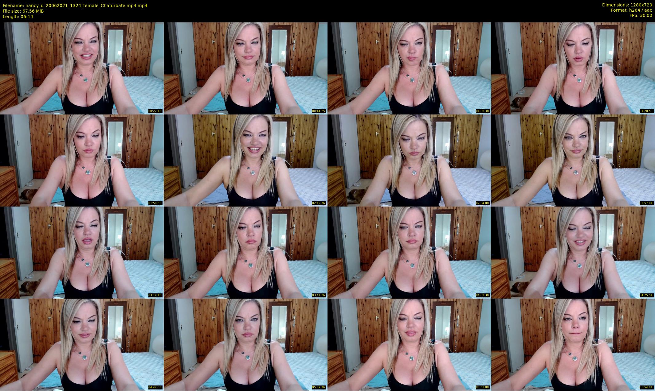 nancy_d — 7 minute Chaturbate female cam show recording, 720p, Jun 20, 2021