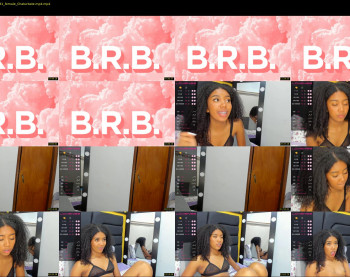 nix_brown — 65 minute Chaturbate female cam show recording, 1080p, Jun 20, 2021