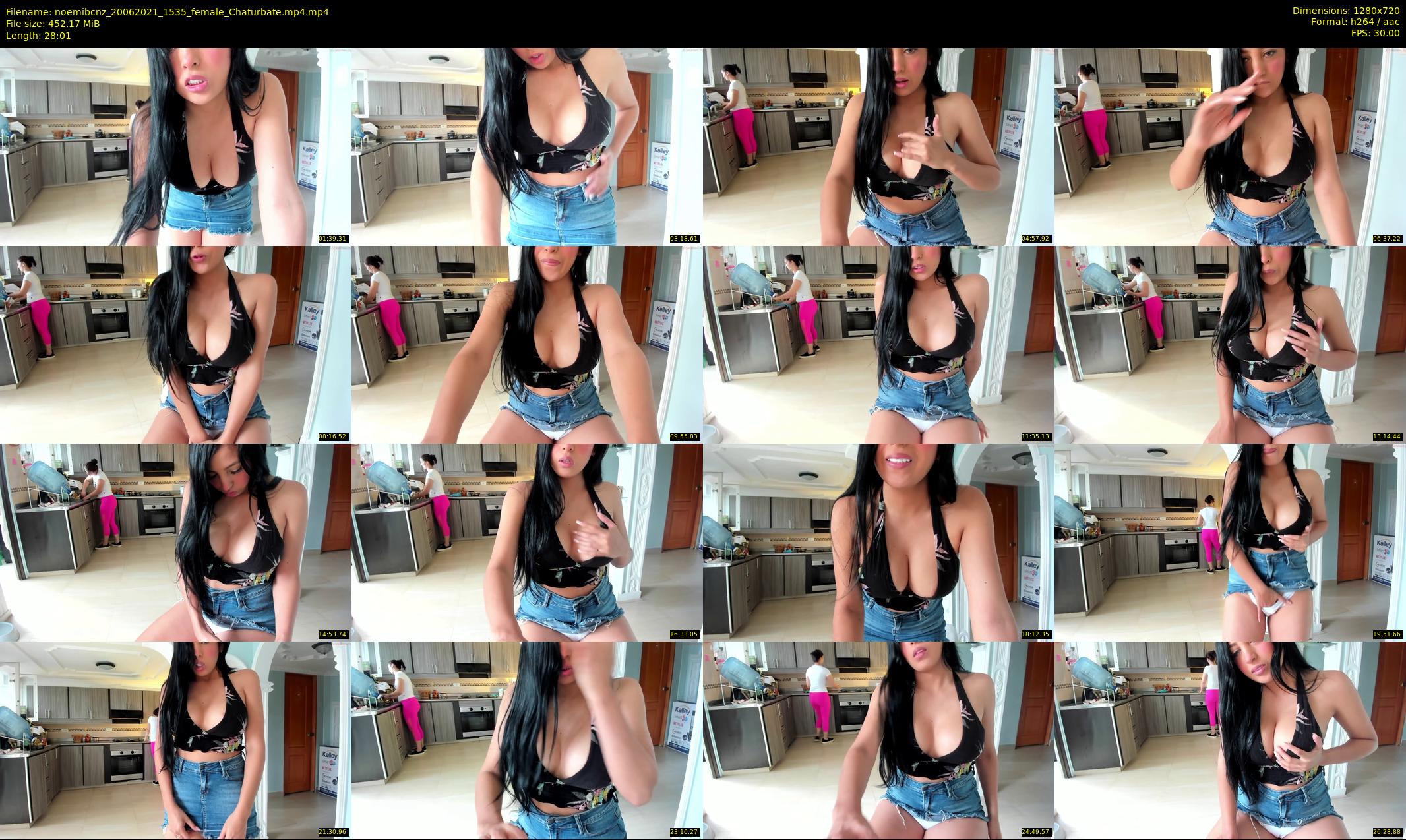 noemibcnz — 29 minute Chaturbate couple cam show recording, 720p, Jun 20, 2021