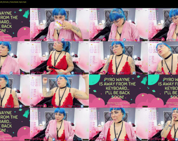 pyrowayne — 75 minute Chaturbate female cam show recording, 1080p, Jun 20, 2021