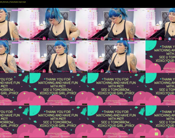 pyrowayne — 19 minute Chaturbate female cam show recording, 1080p, Jun 20, 2021