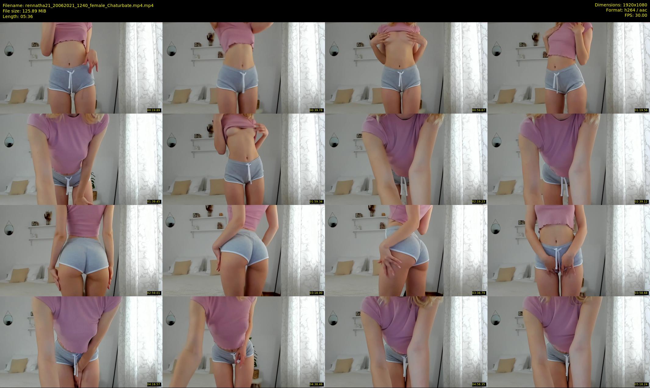 rennatha21 — 6 minute Chaturbate female cam show recording, 1080p, Jun 20, 2021