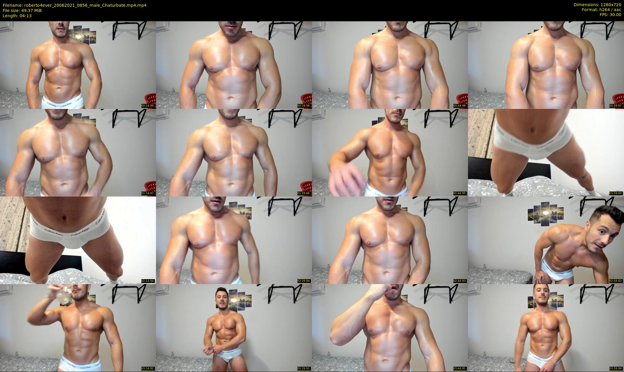 roberto4ever — 5 minute Chaturbate male cam show recording, 720p, Jun 20, 2021
