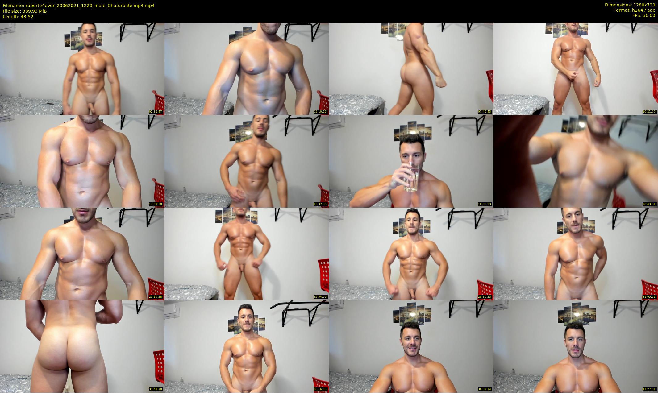 roberto4ever — 44 minute Chaturbate male cam show recording, 720p, Jun 20, 2021