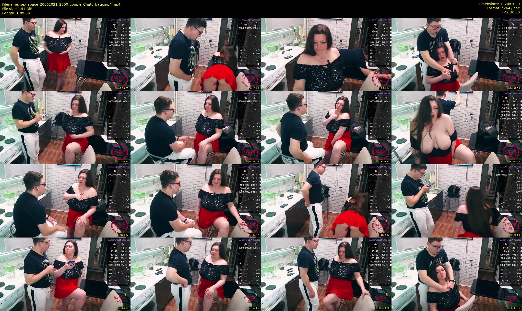 sex_space — 70 minute Chaturbate couple cam show recording, 1080p, Jun 20, 2021