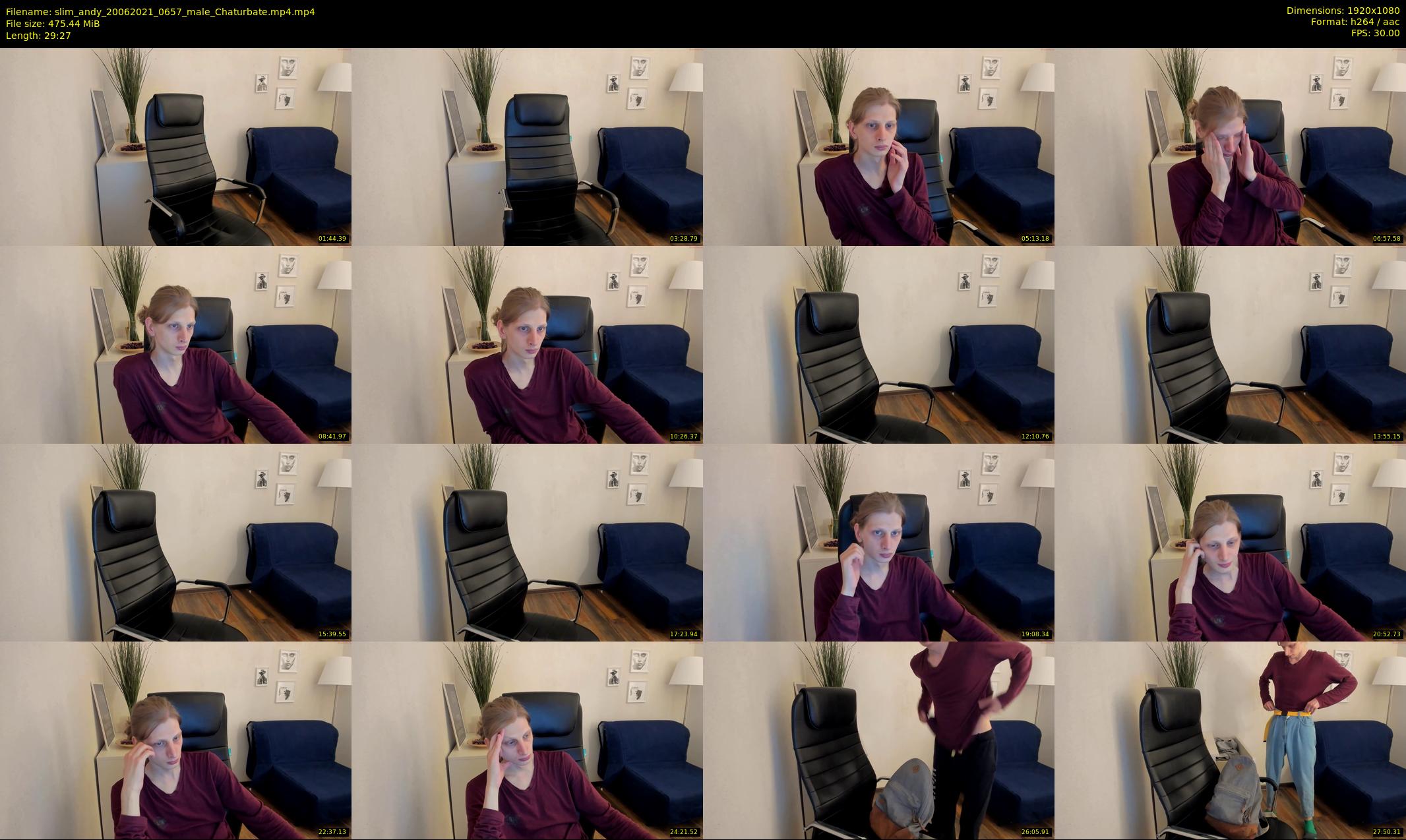slim_andy — 30 minute Chaturbate male cam show recording, 1080p, Jun 20, 2021