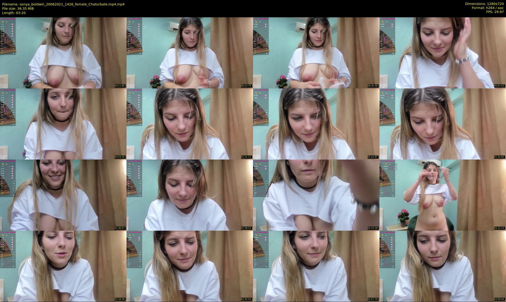 sonya_boldwin — 4 minute Chaturbate female cam show recording, 720p, Jun 20, 2021