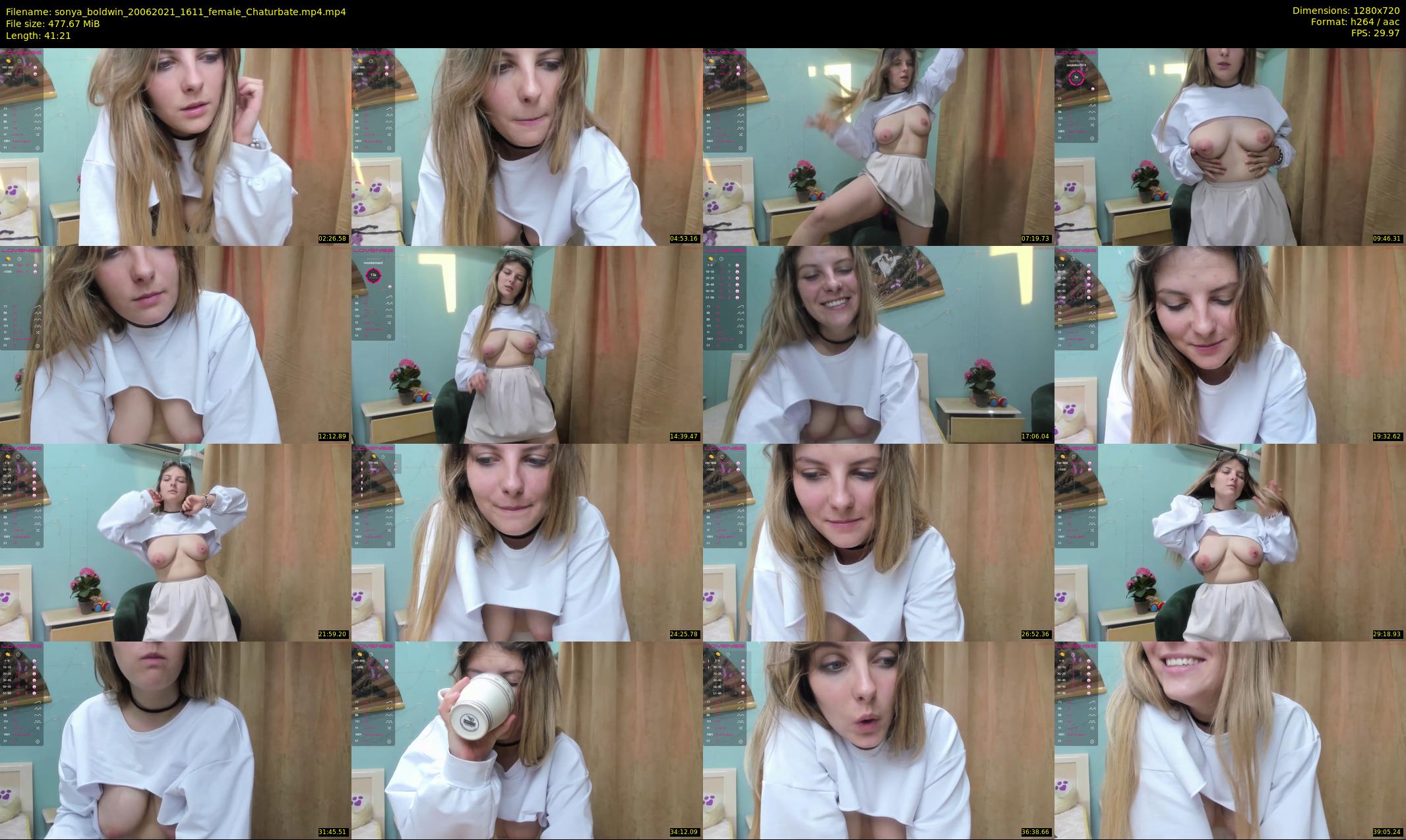 sonya_boldwin — 42 minute Chaturbate female cam show recording, 720p, Jun 20, 2021