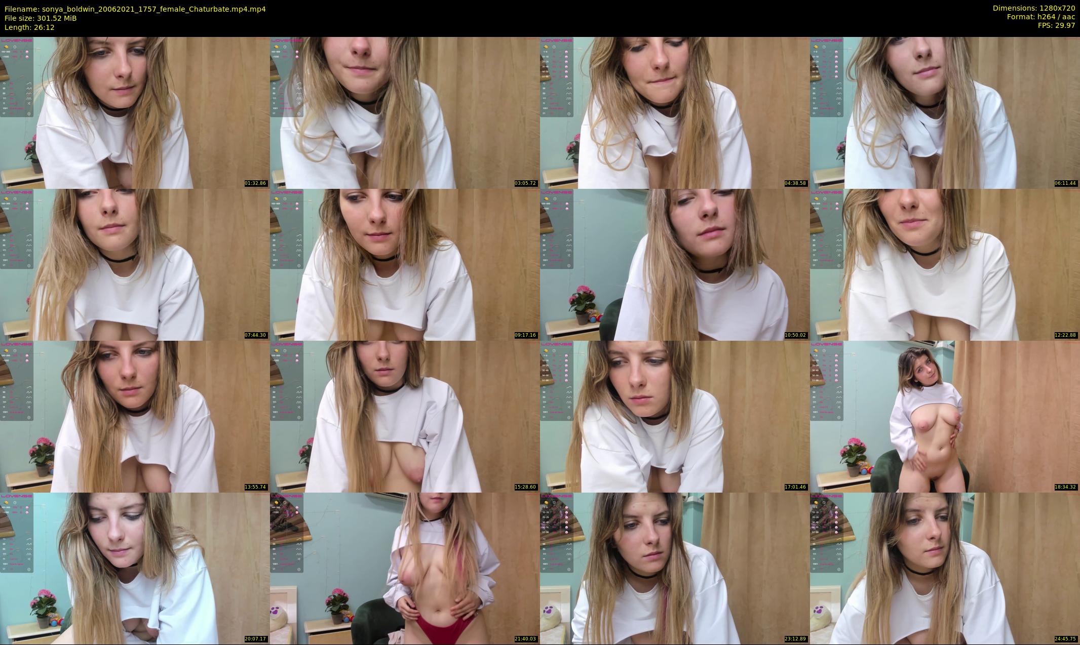 sonya_boldwin — 27 minute Chaturbate female cam show recording, 720p, Jun 20, 2021