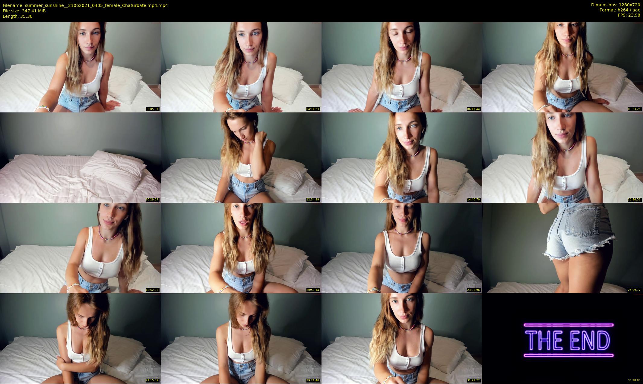 summer_sunshine_ — 36 minute Chaturbate female cam show recording, 720p, Jun 21, 2021