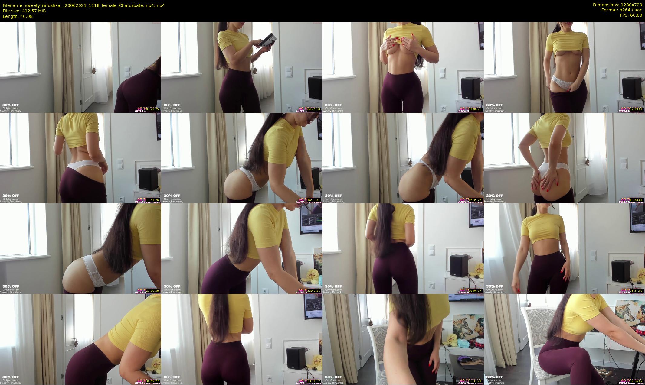sweety_rinushka_ — 41 minute Chaturbate female cam show recording, 720p, Jun 20, 2021