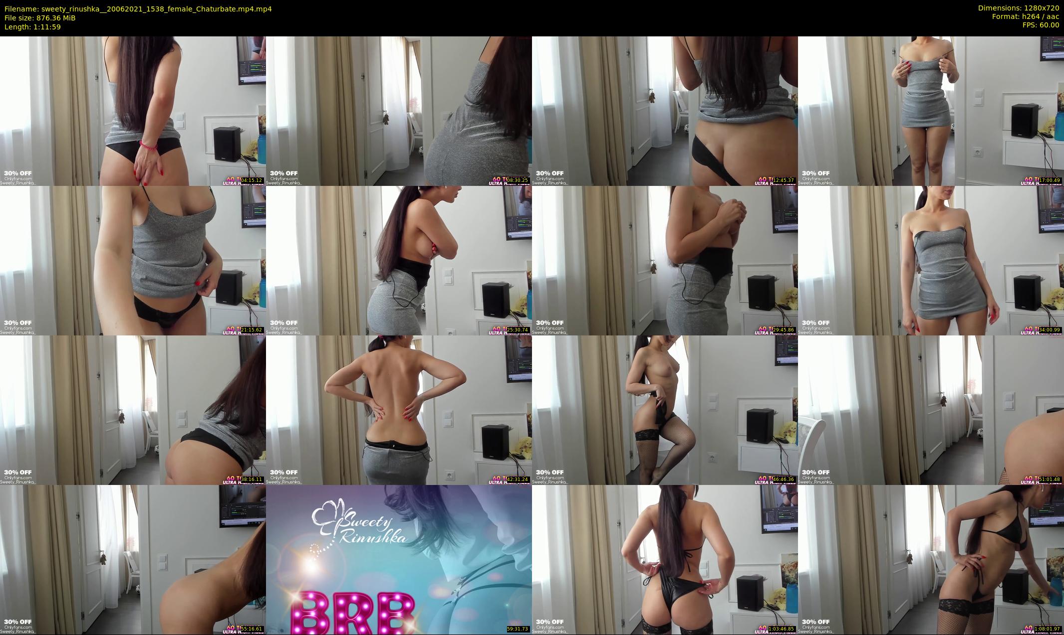 sweety_rinushka_ — 72 minute Chaturbate female cam show recording, 720p, Jun 20, 2021