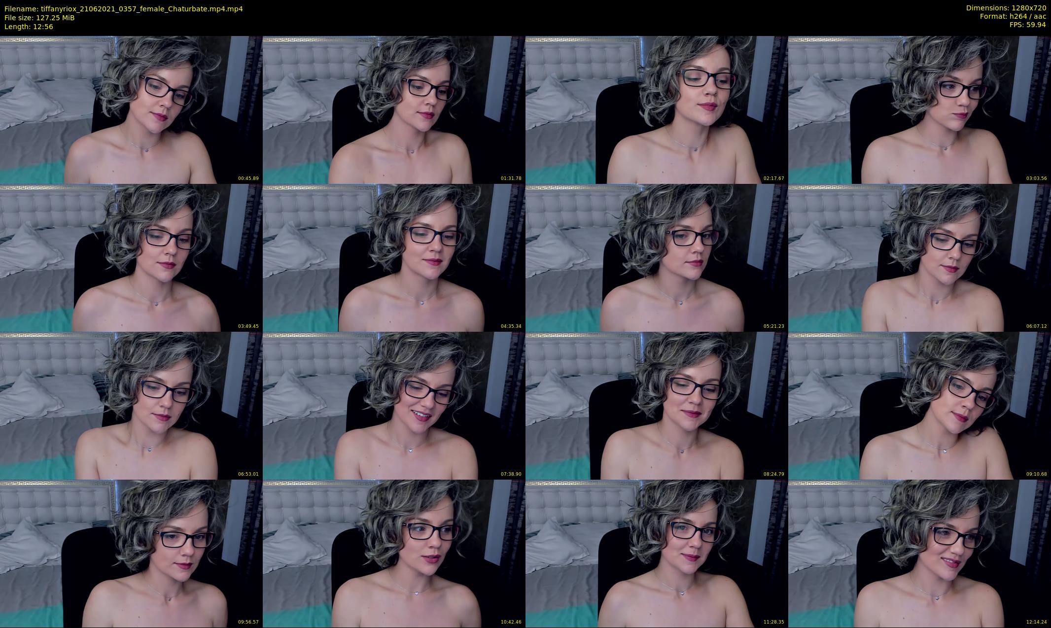 tiffanyriox — 13 minute Chaturbate female cam show recording, 720p, Jun 21, 2021