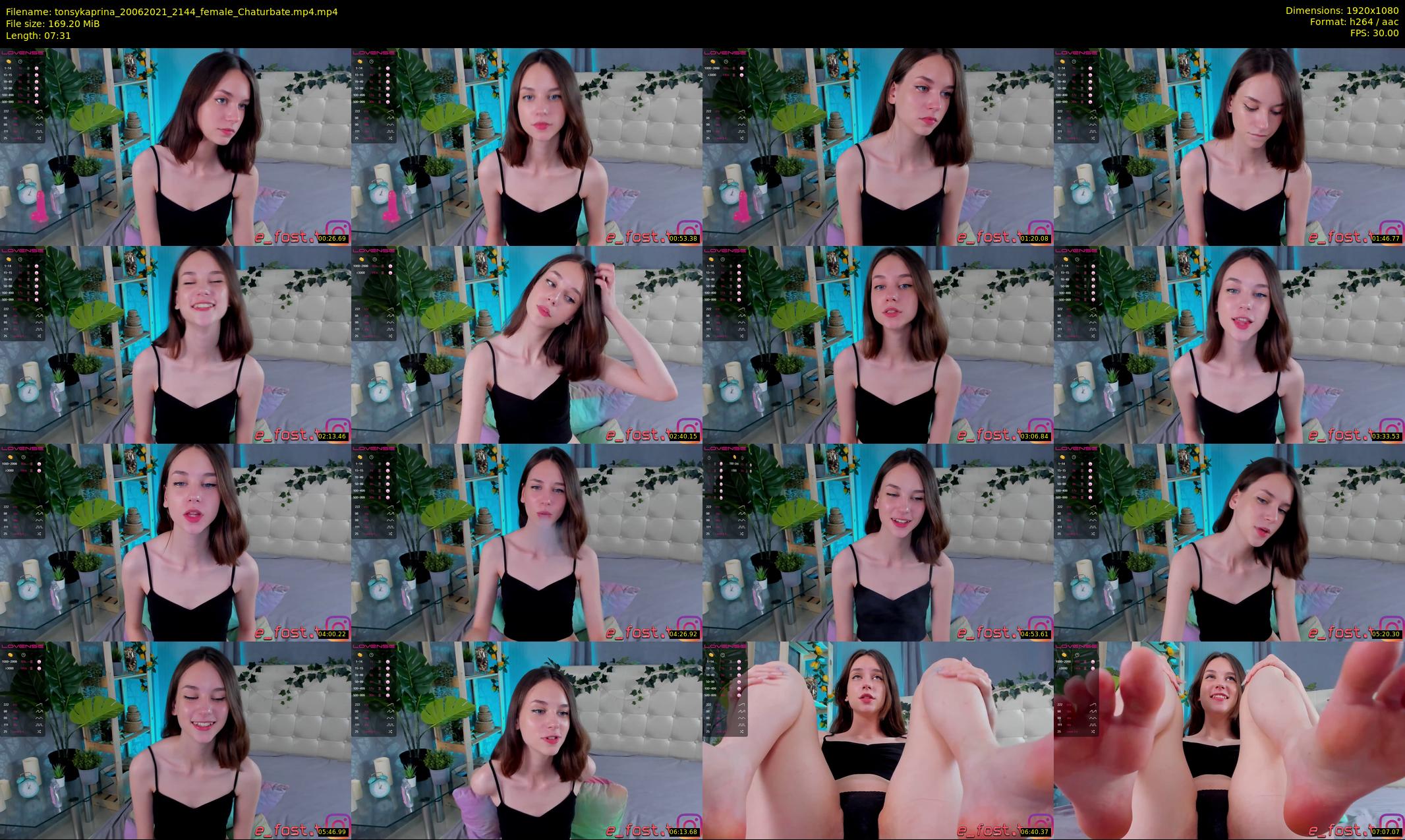 tonsykaprina — 8 minute Chaturbate couple cam show recording, 1080p, Jun 20, 2021