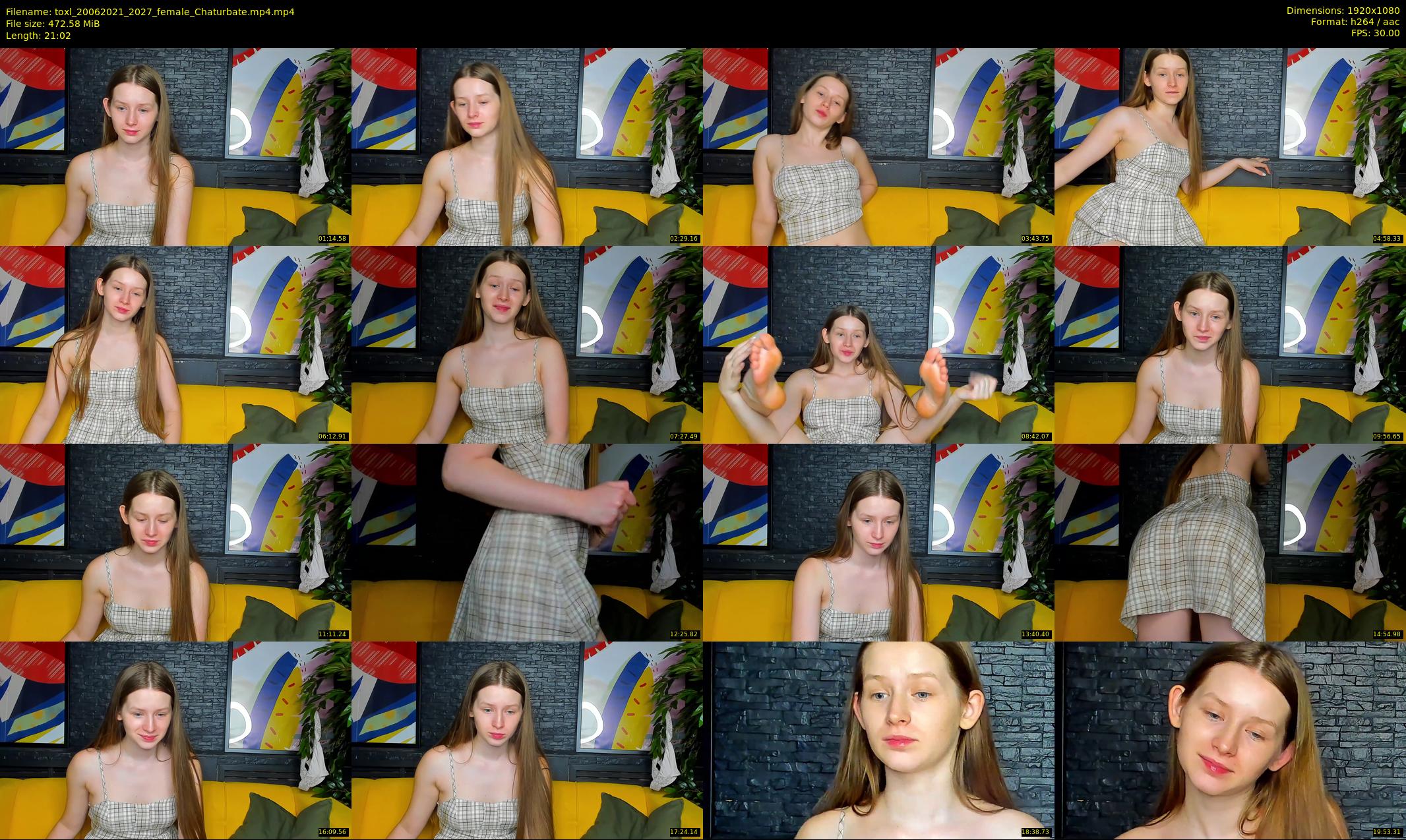 toxl — 22 minute Chaturbate female cam show recording, 1080p, Jun 20, 2021