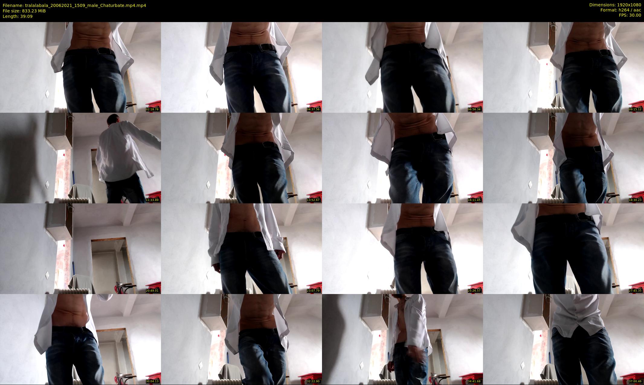 tralalabala — 40 minute Chaturbate male cam show recording, 1080p, Jun 20, 2021