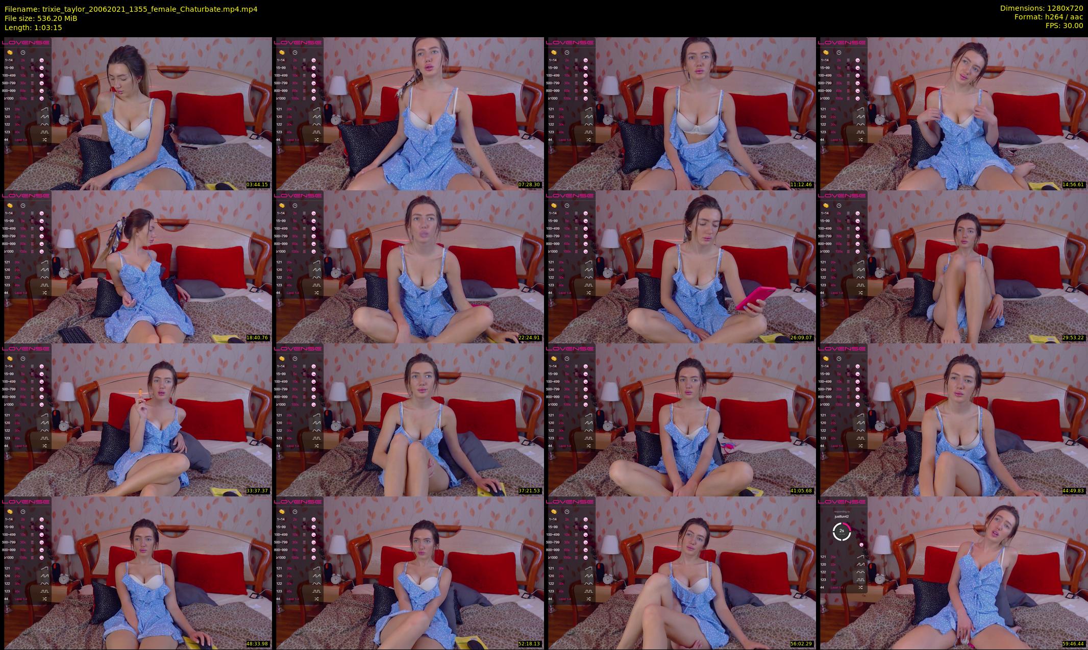 trixie_taylor — 64 minute Chaturbate female cam show recording, 720p, Jun 20, 2021