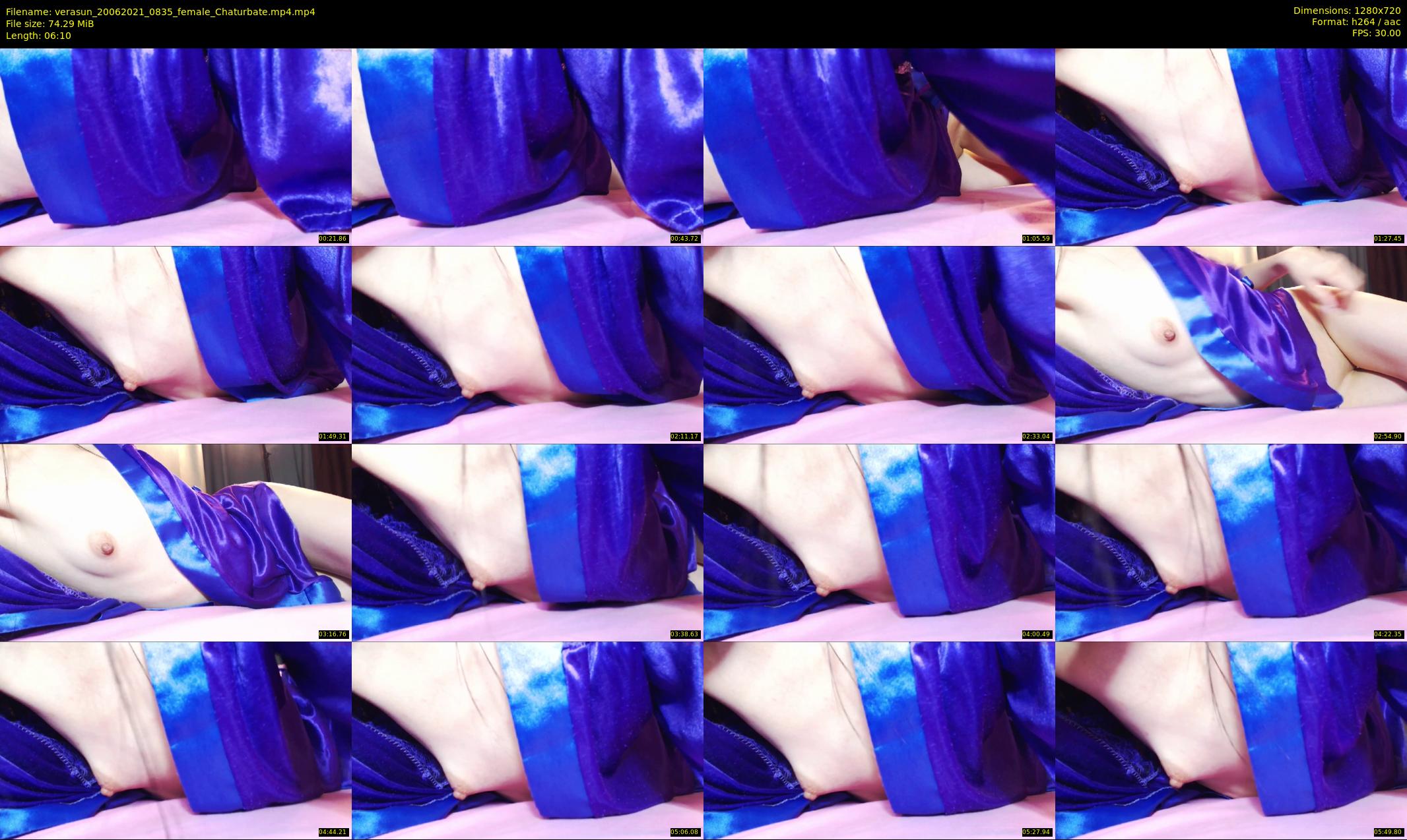 verasun — 7 minute Chaturbate female cam show recording, 720p, Jun 20, 2021
