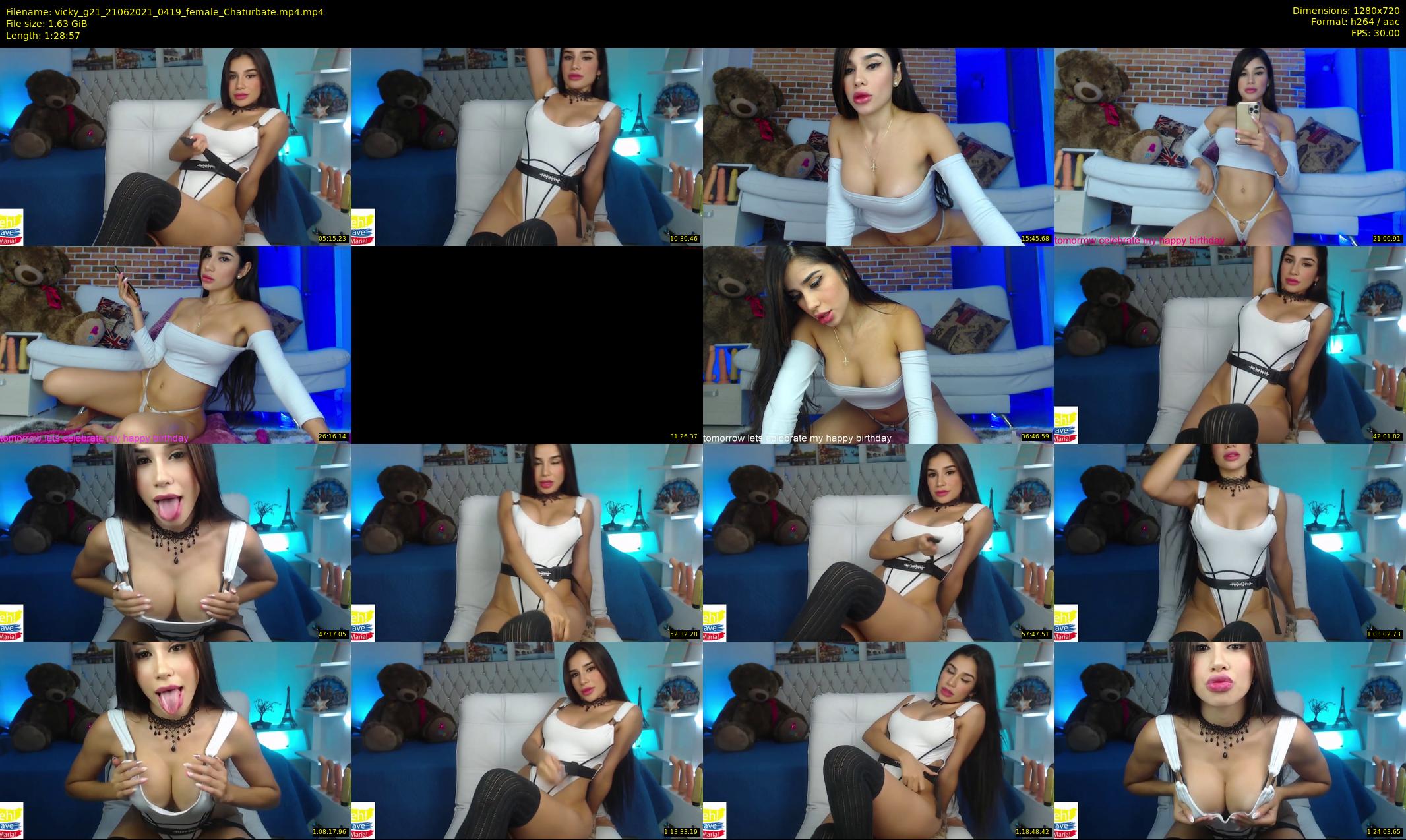vicky_g21 — 89 minute Chaturbate female cam show recording, 720p, Jun 21, 2021