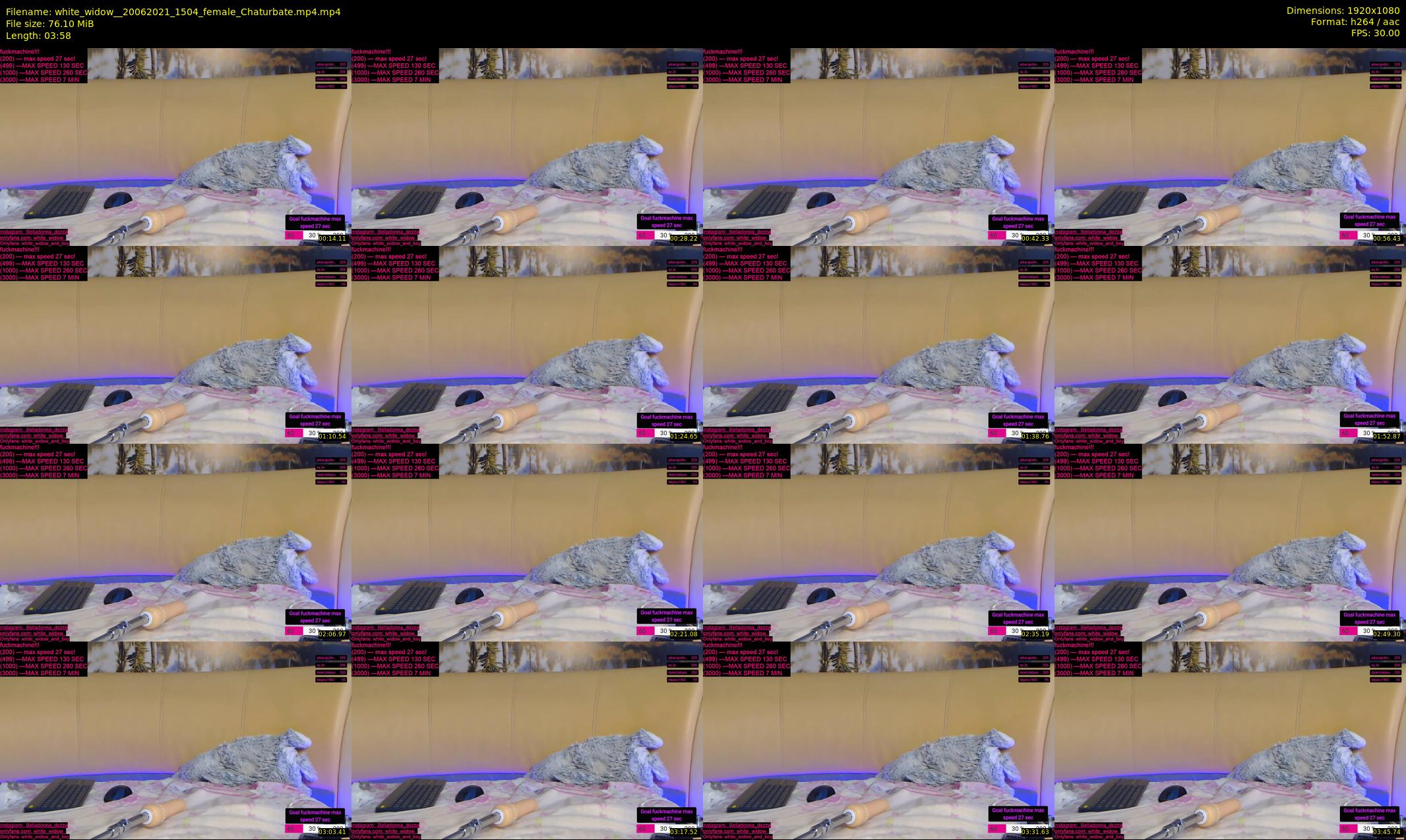 white_widow_ — 4 minute Chaturbate female cam show recording, 1080p, Jun 20, 2021