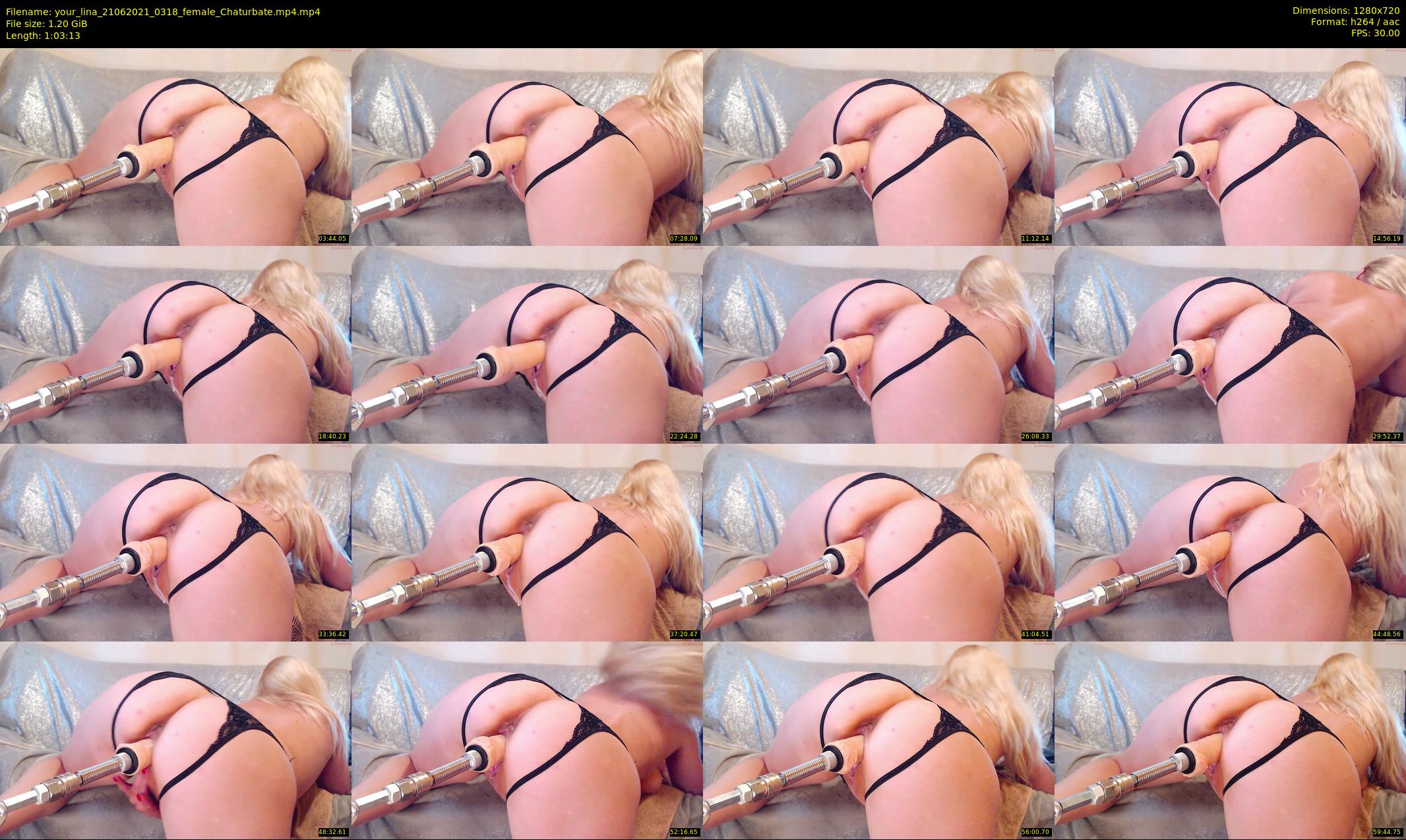 your_lina — 64 minute Chaturbate female cam show recording, 720p, Jun 21, 2021