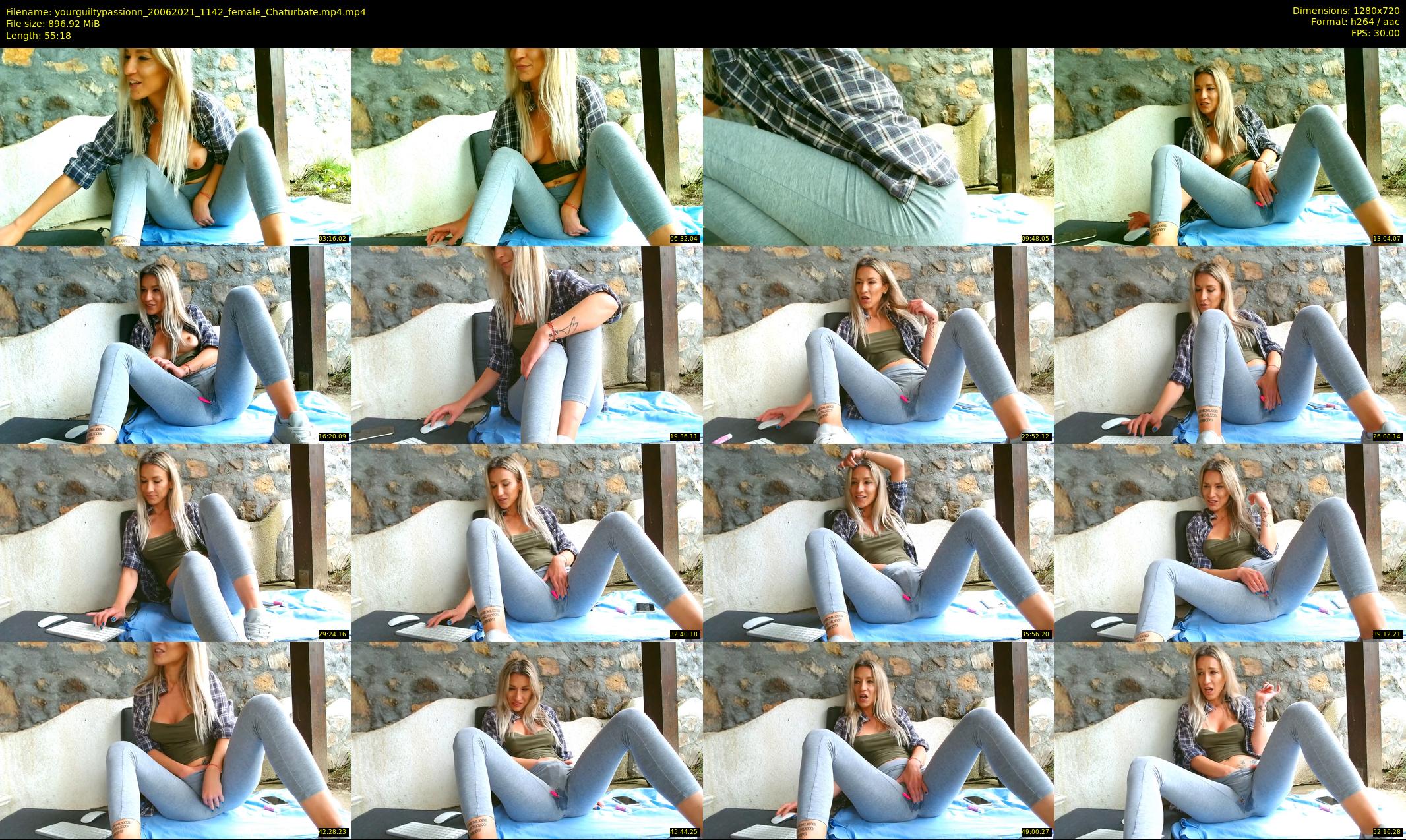 yourguiltypassionn — 56 minute Chaturbate female cam show recording, 720p, Jun 20, 2021