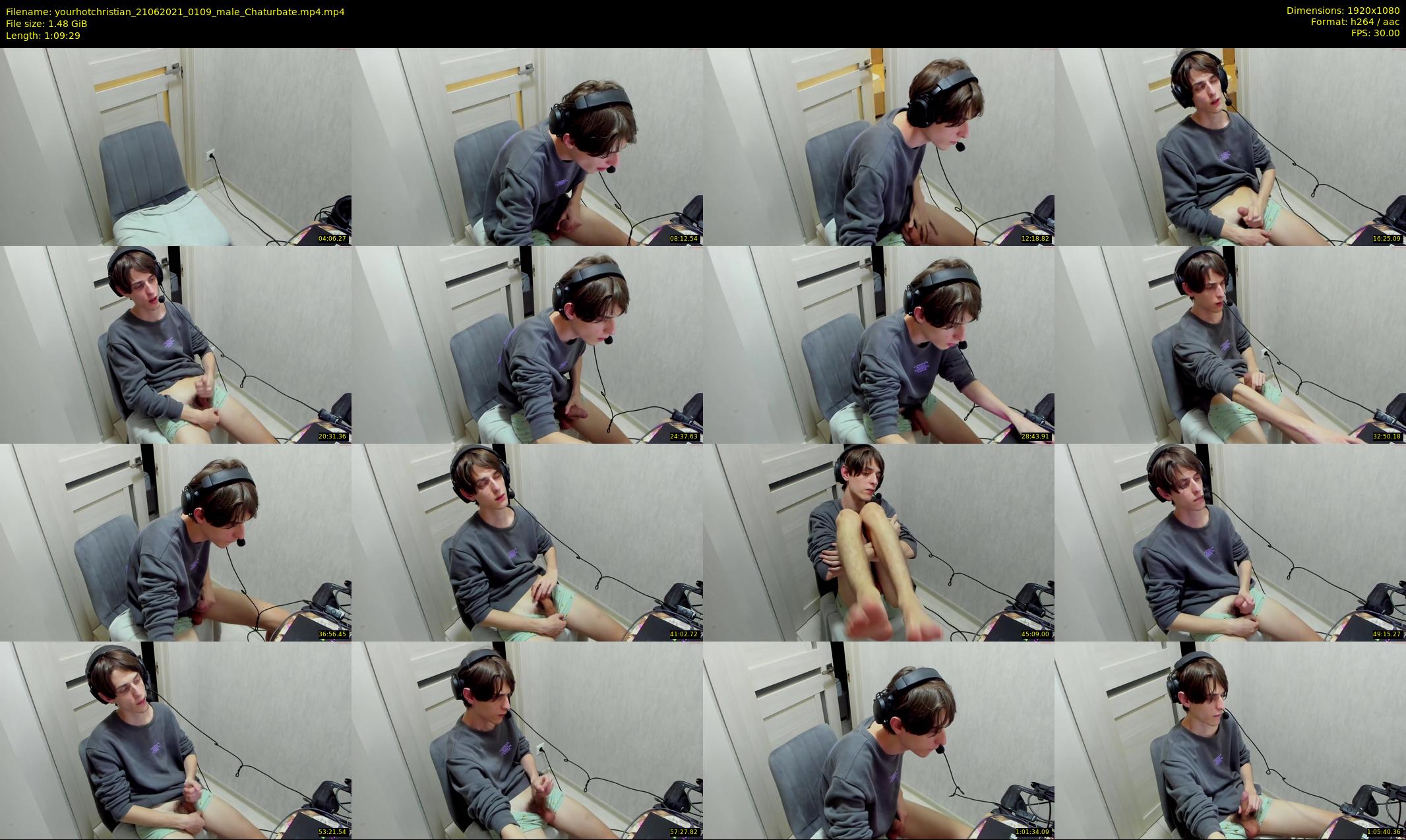 yourhotchristian — 70 minute Chaturbate male cam show recording, 1080p, Jun 21, 2021