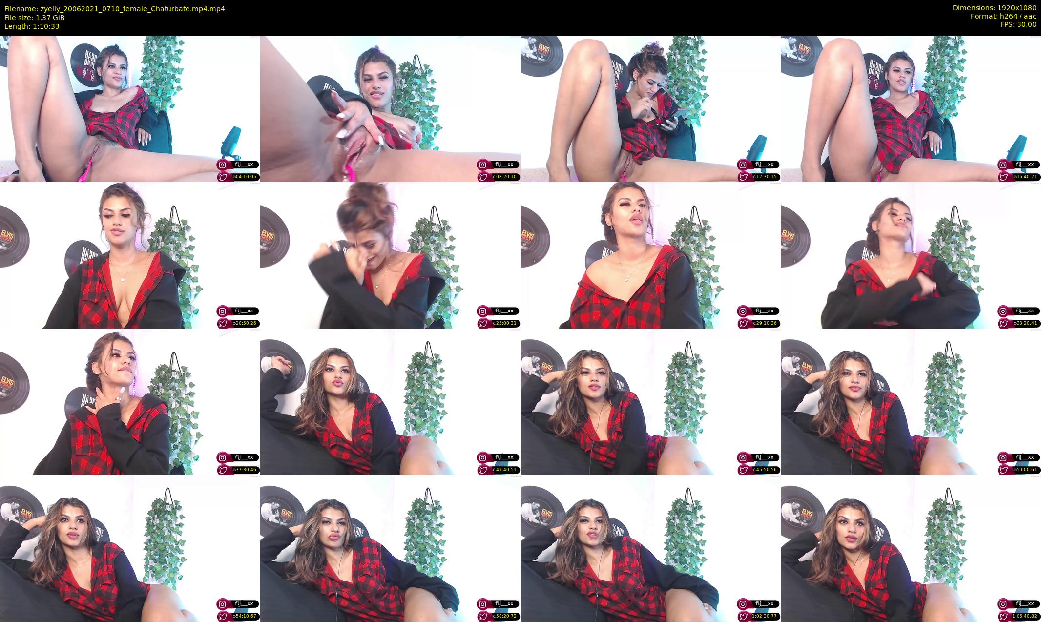 zyelly — 71 minute Chaturbate female cam show recording, 1080p, Jun 20, 2021