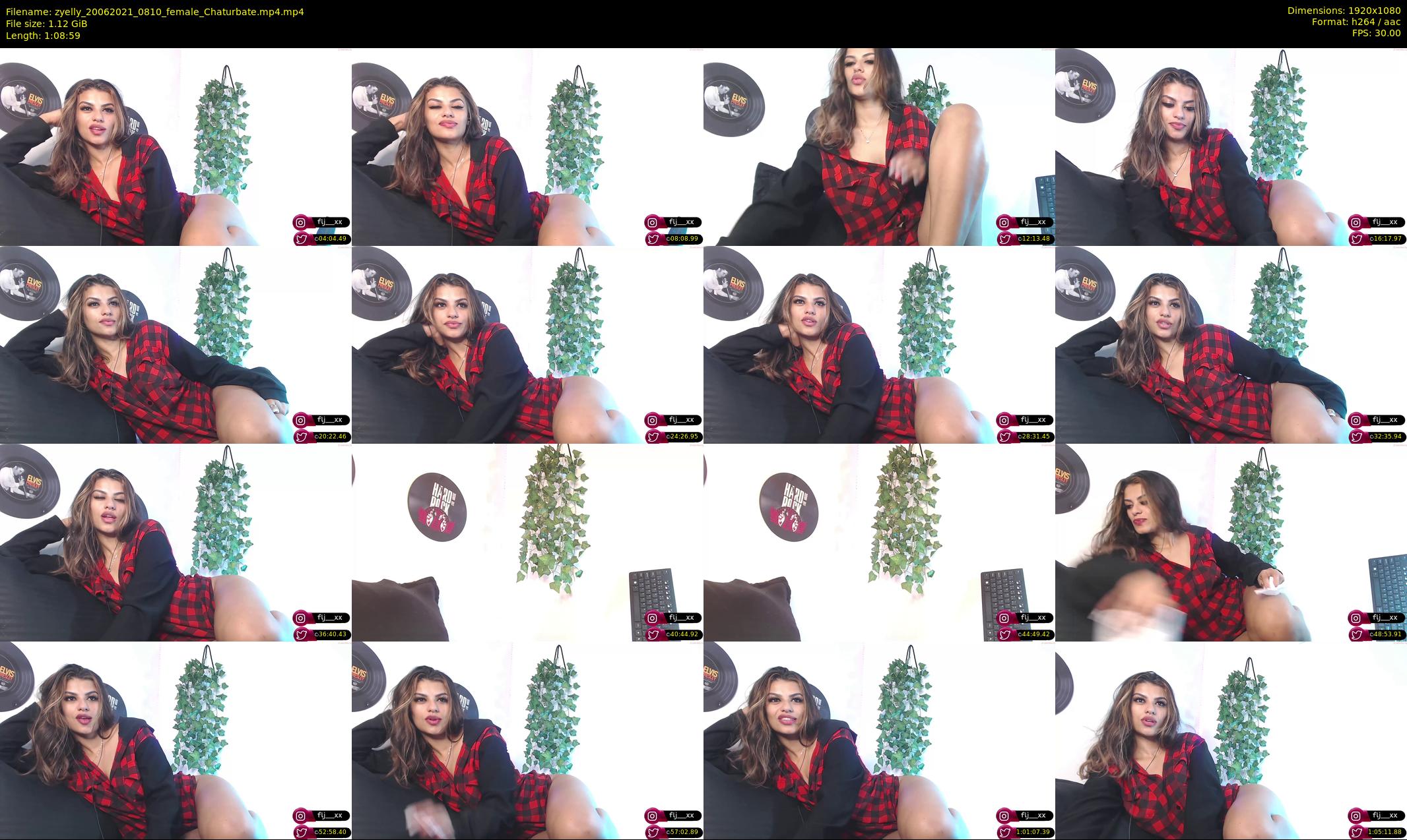 zyelly — 69 minute Chaturbate female cam show recording, 1080p, Jun 20, 2021