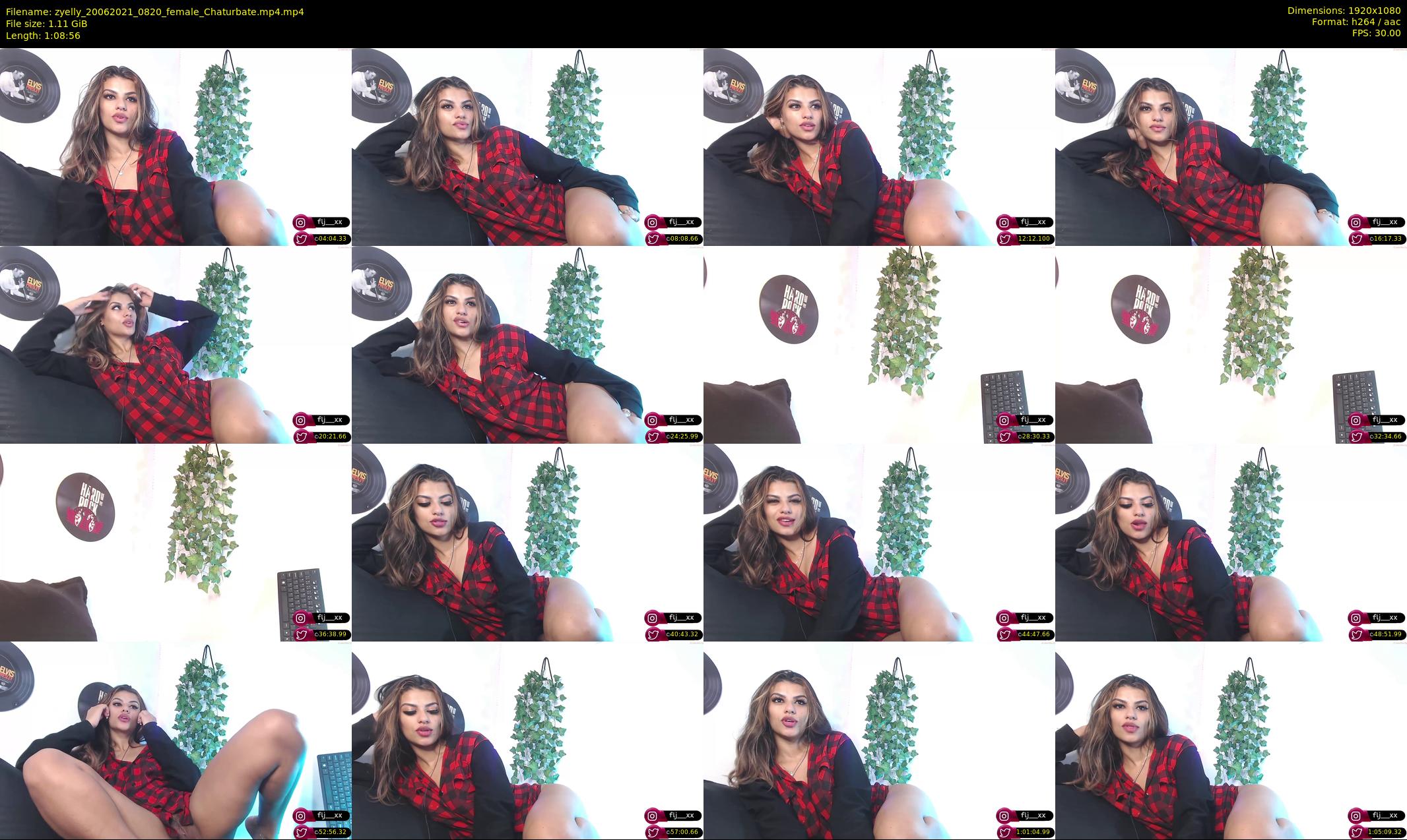 zyelly — 69 minute Chaturbate female cam show recording, 1080p, Jun 20, 2021