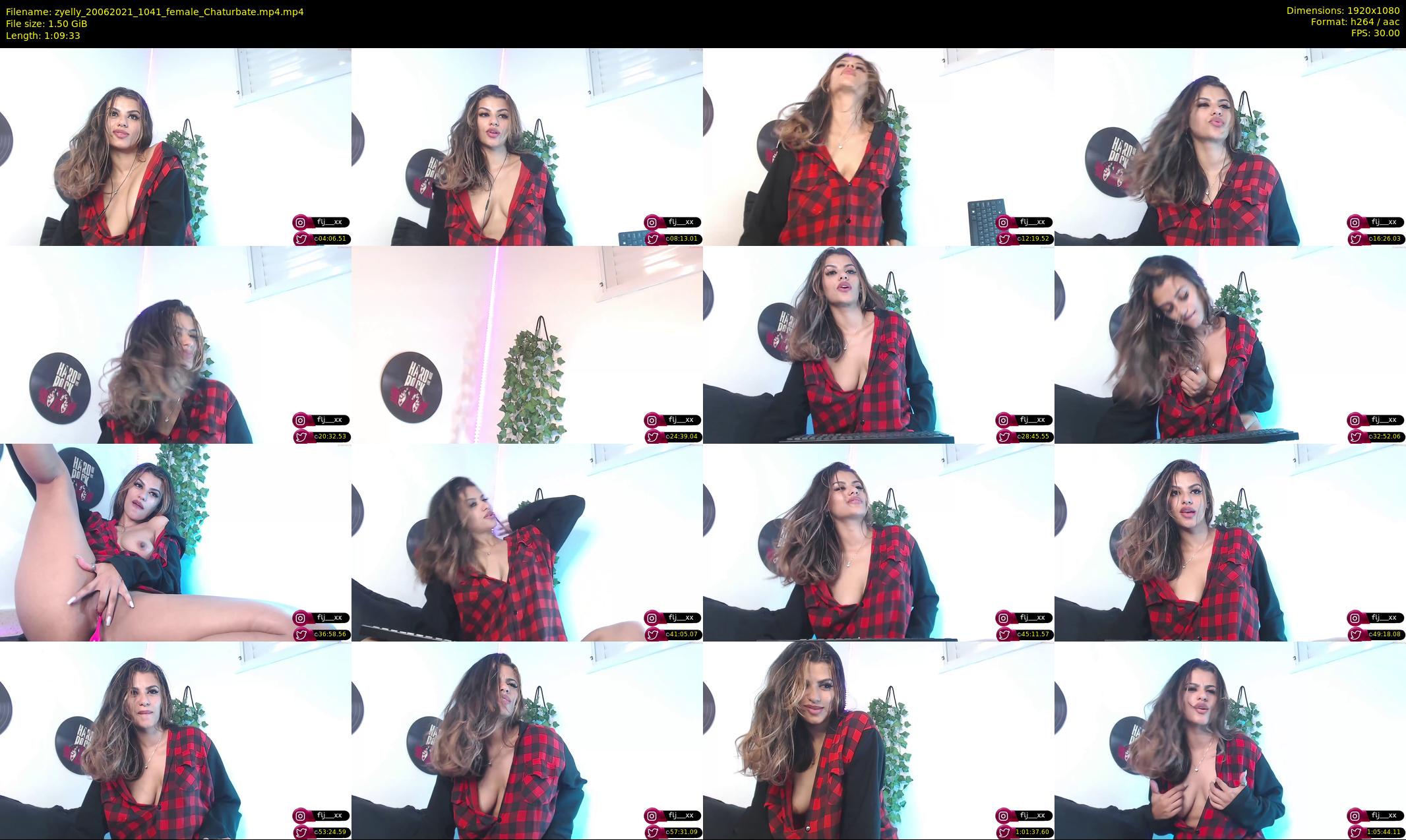 zyelly — 70 minute Chaturbate female cam show recording, 1080p, Jun 20, 2021