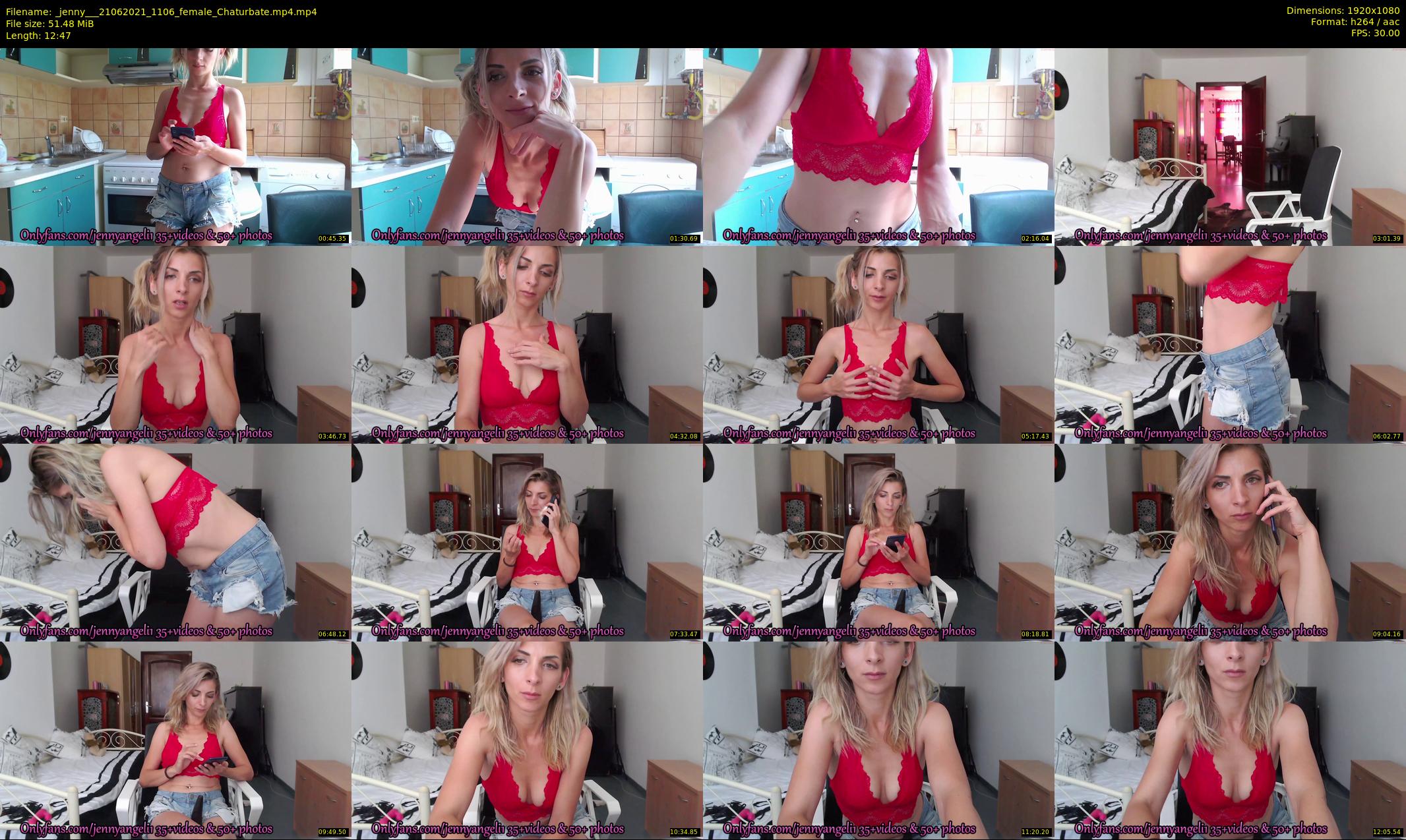 _jenny__ — 13 minute Chaturbate female cam show recording, 1080p, Jun 21, 2021