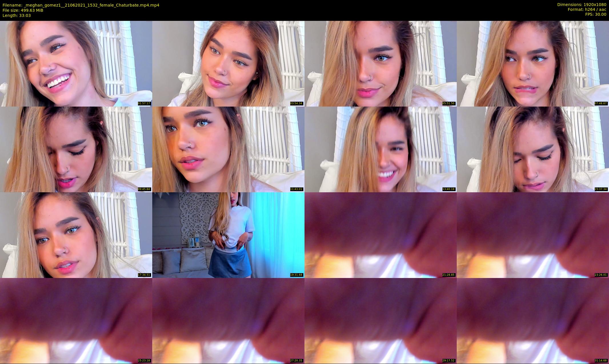 _meghan_gomez1_ — 34 minute Chaturbate female cam show recording, 1080p, Jun 21, 2021