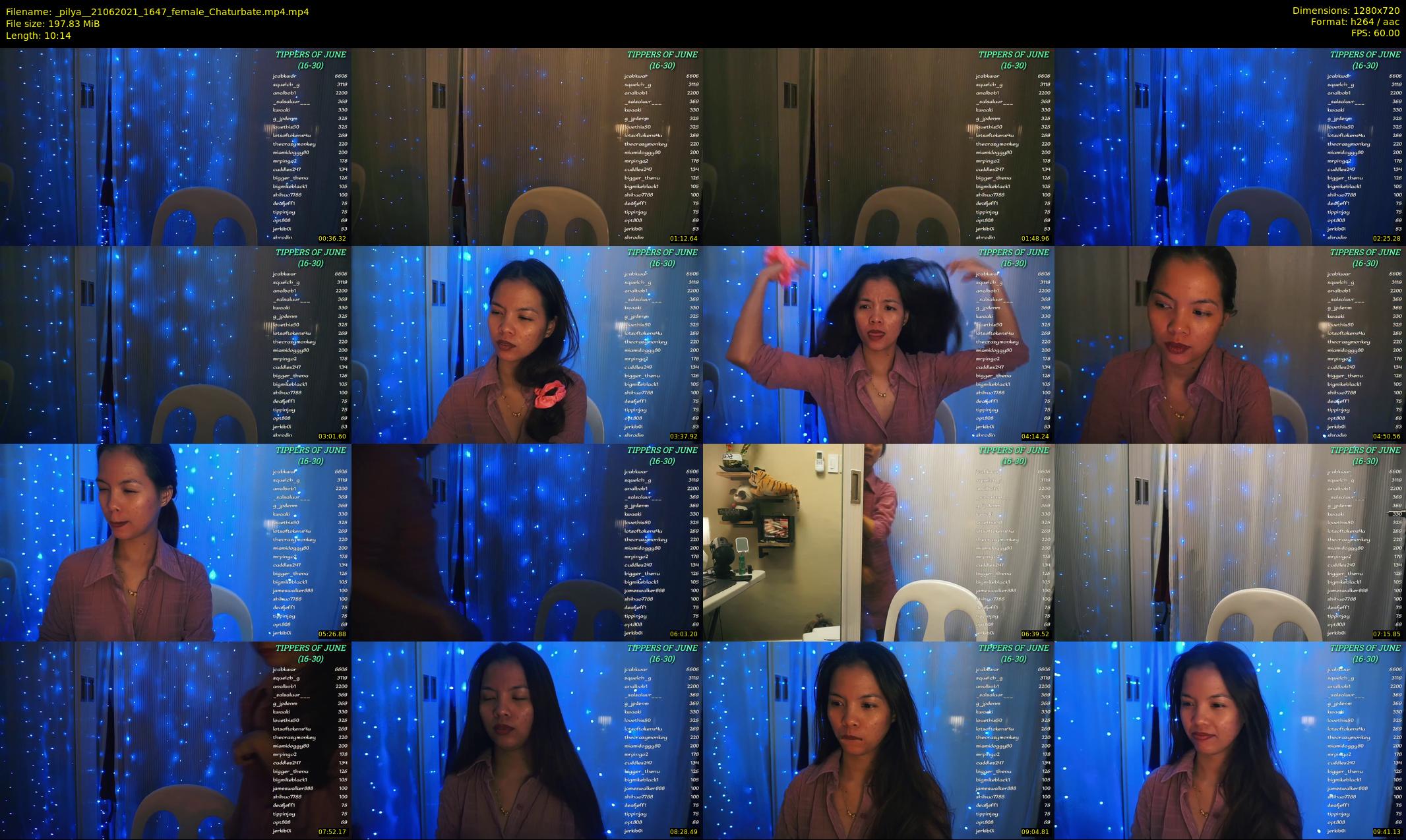 _pilya_ — 11 minute Chaturbate female cam show recording, 720p, Jun 21, 2021