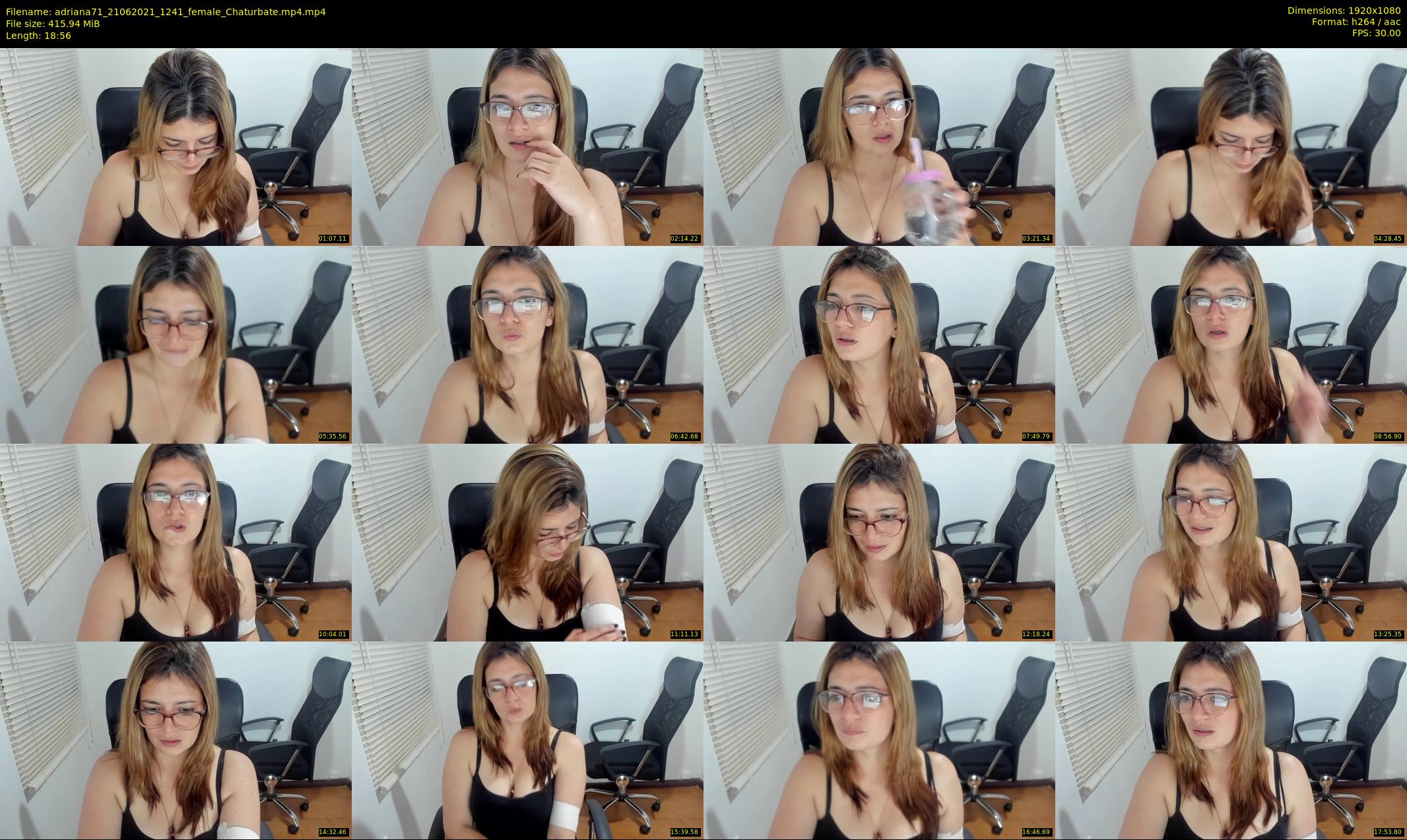 adriana71 — 19 minute Chaturbate couple cam show recording, 1080p, Jun 21, 2021