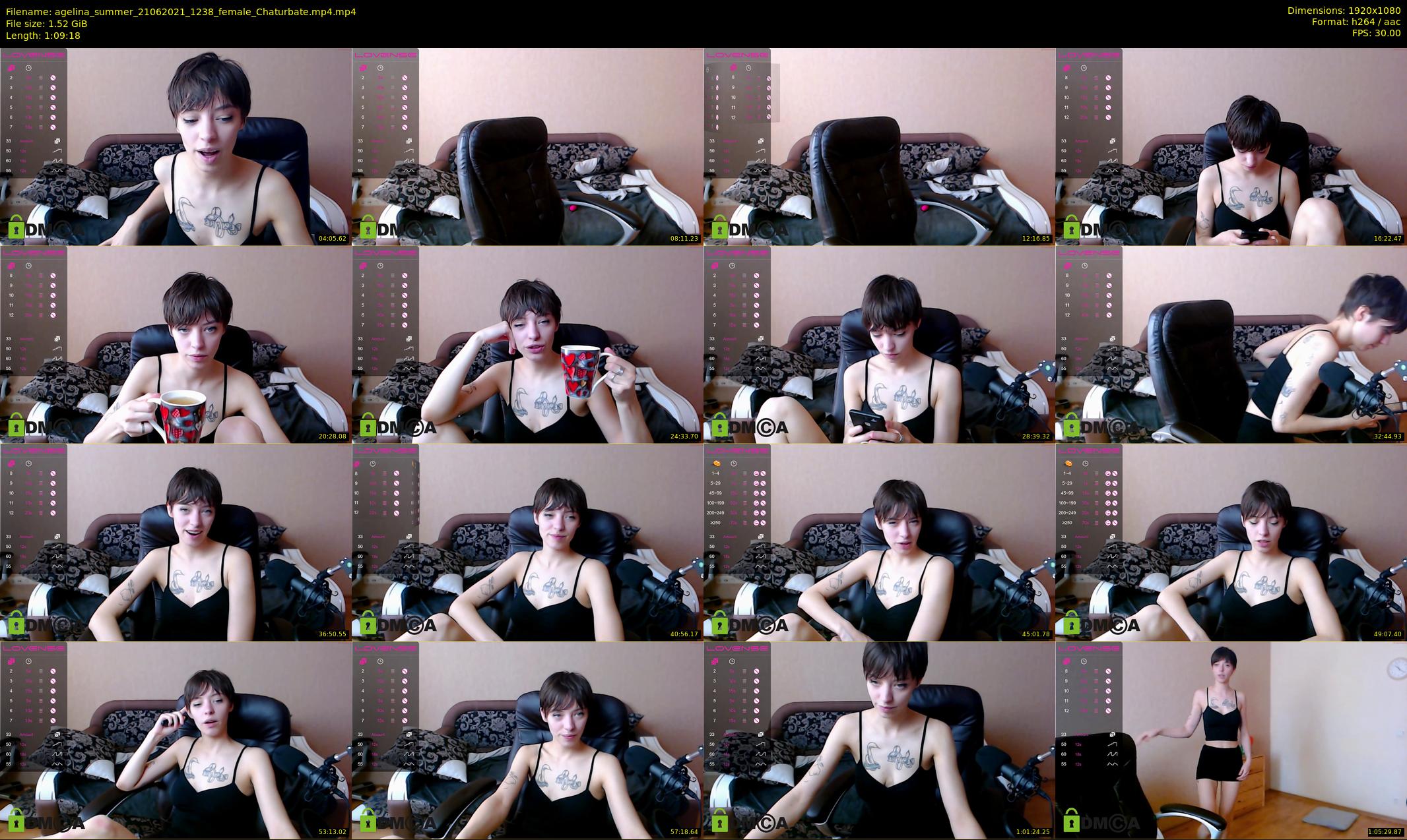 agelina_summer — 70 minute Chaturbate female cam show recording, 1080p, Jun 21, 2021